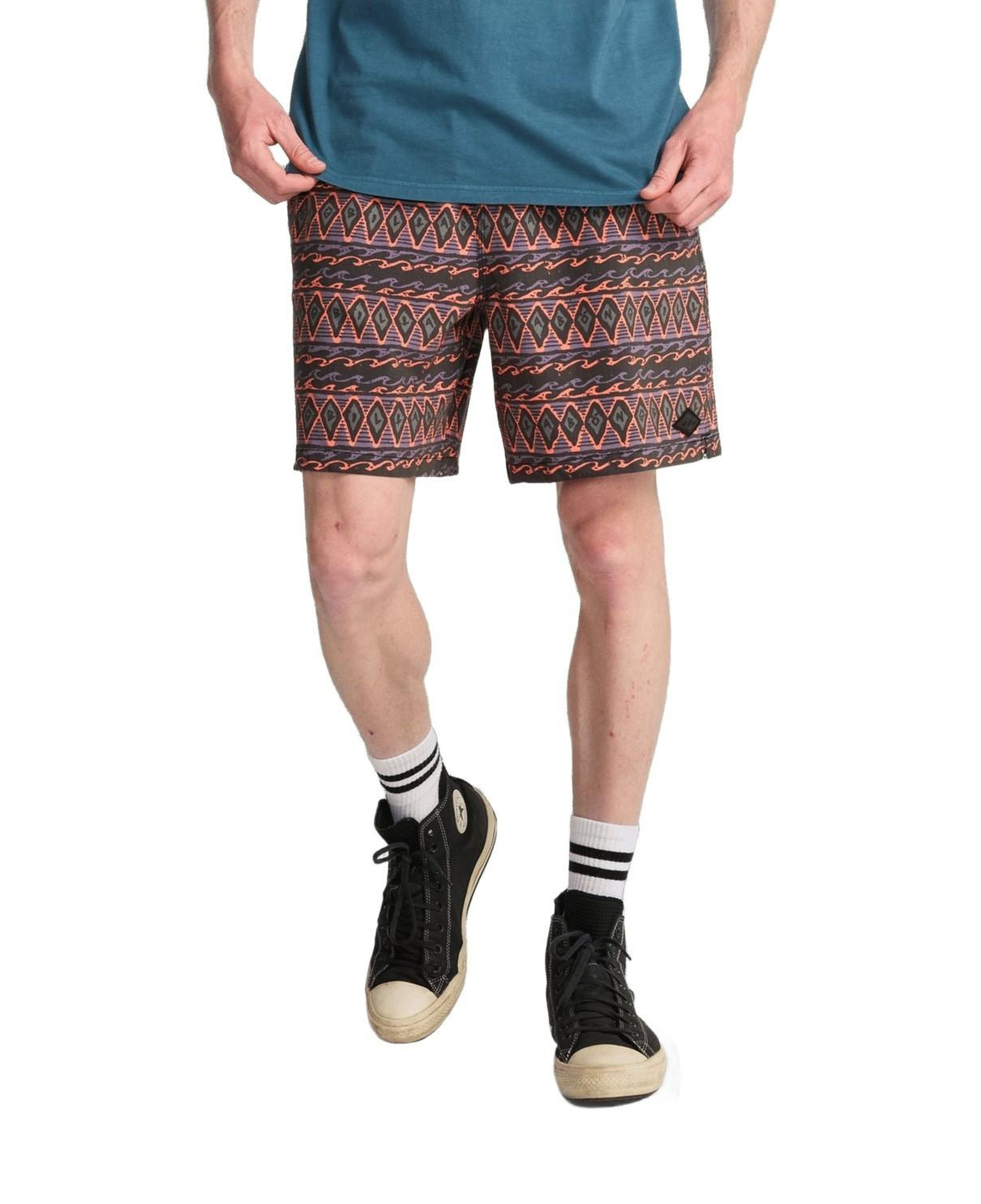 Billabong Wasted Times Lb Erkek Siyah Volley Short