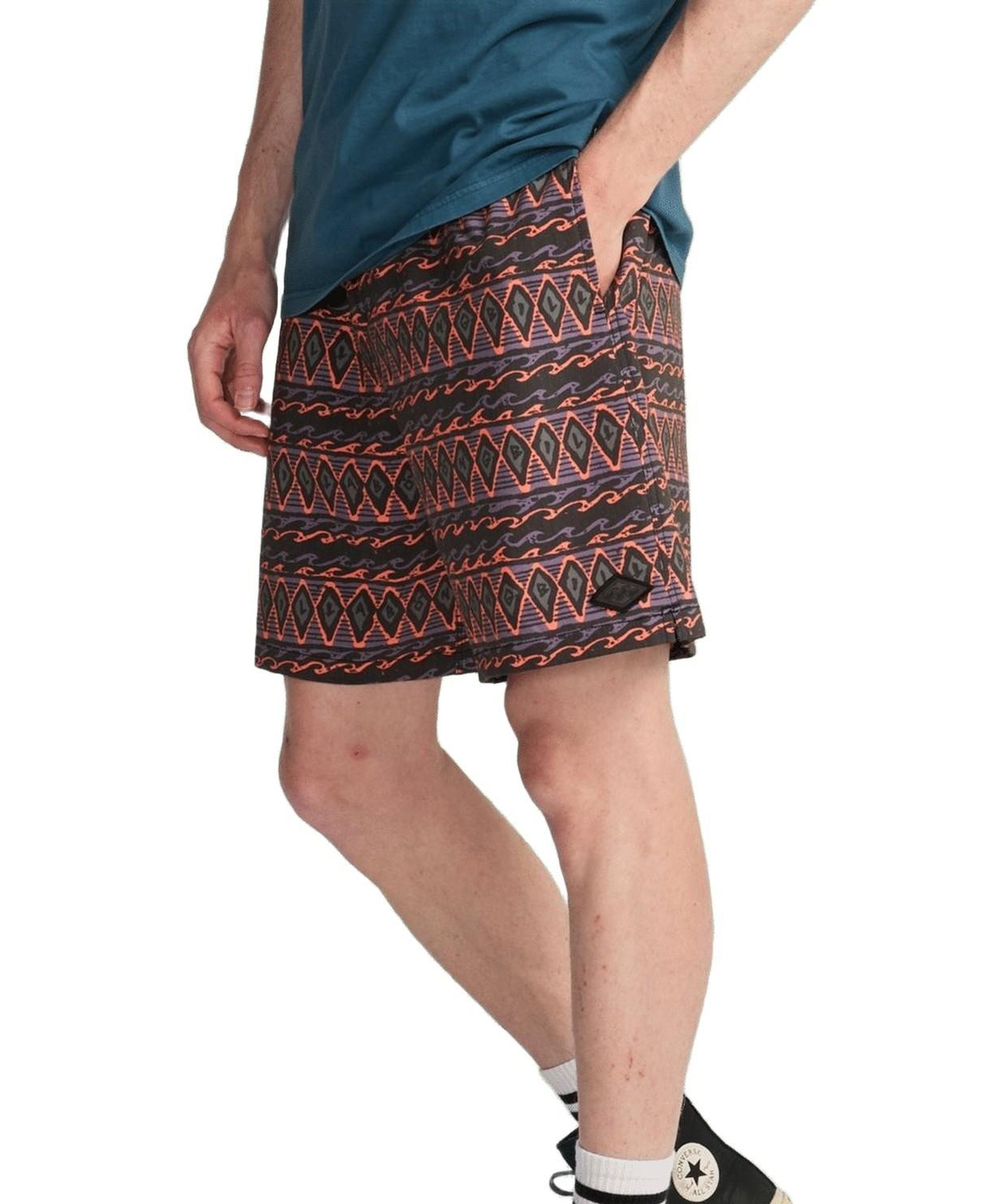 Billabong Wasted Times Lb Erkek Siyah Volley Short