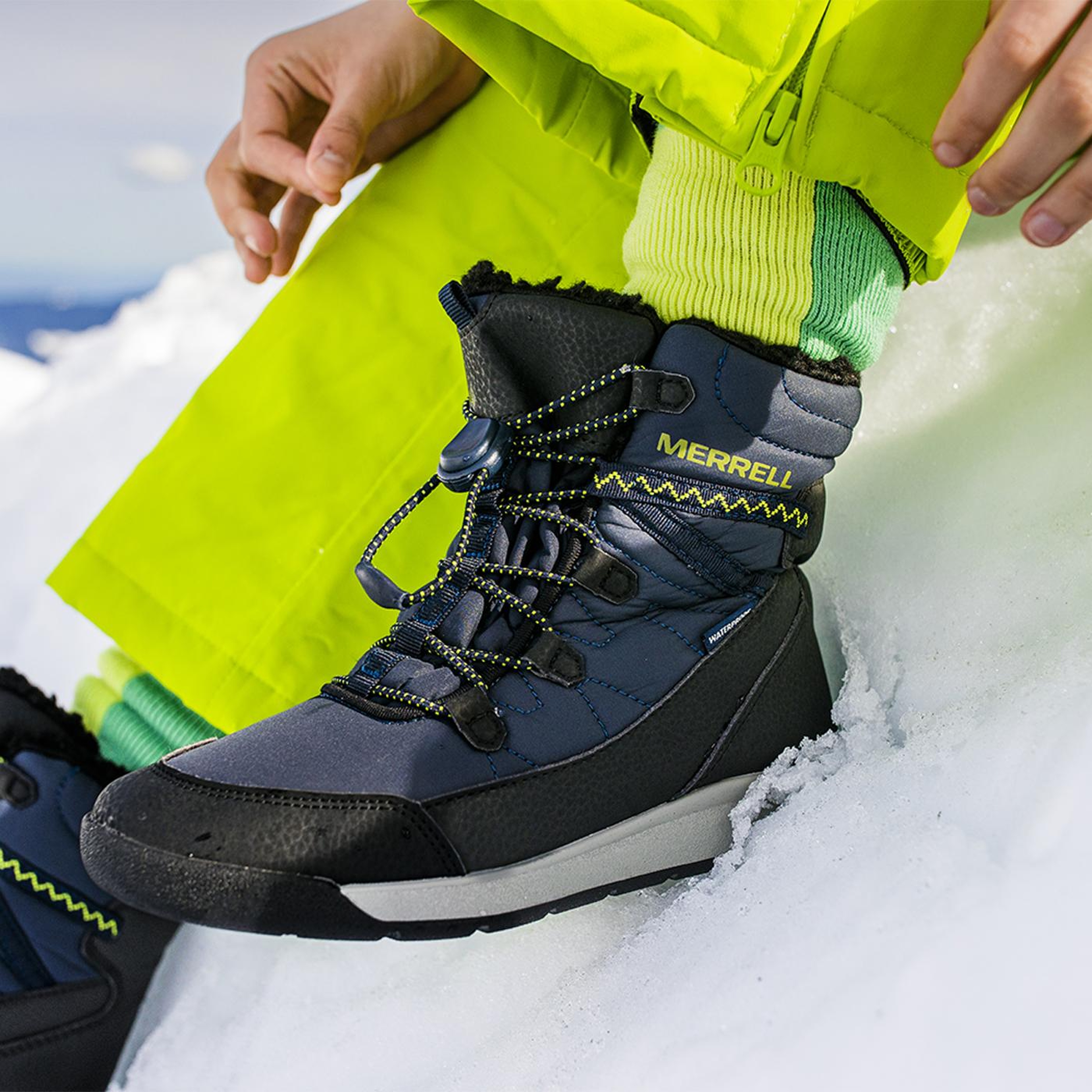Merrell Snow Crush 30 Waterproof Erkek Çocuk Kırmızı Bot