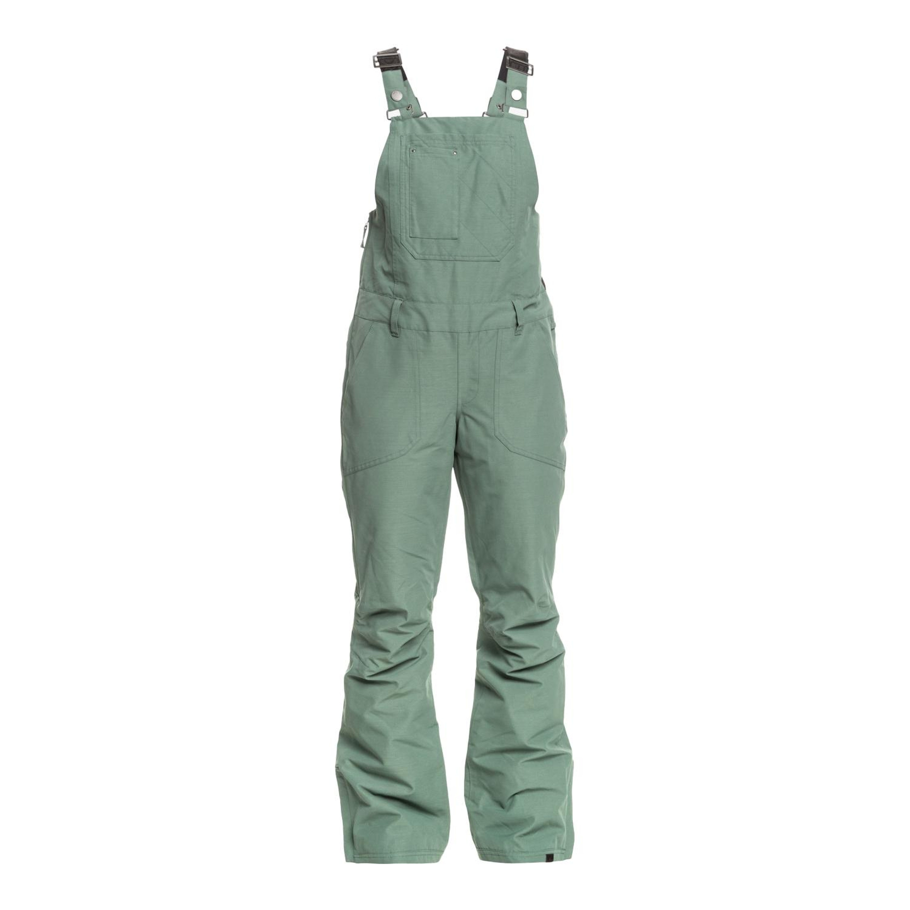 Roxy Rideout Bib Kadın Yeşil Snowboard Pantolonu