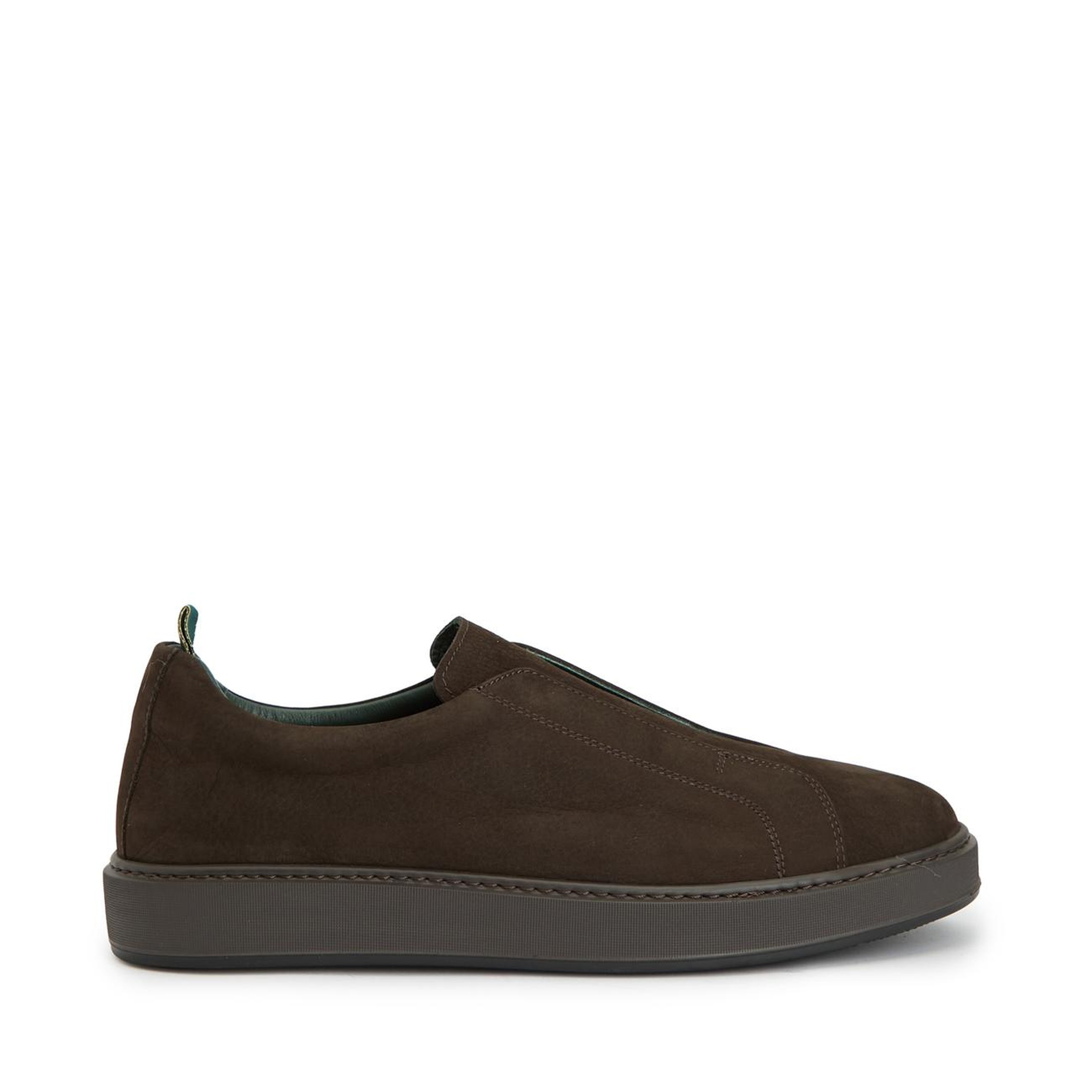 George Hogg Erkek Kahverengi Deri Sneaker