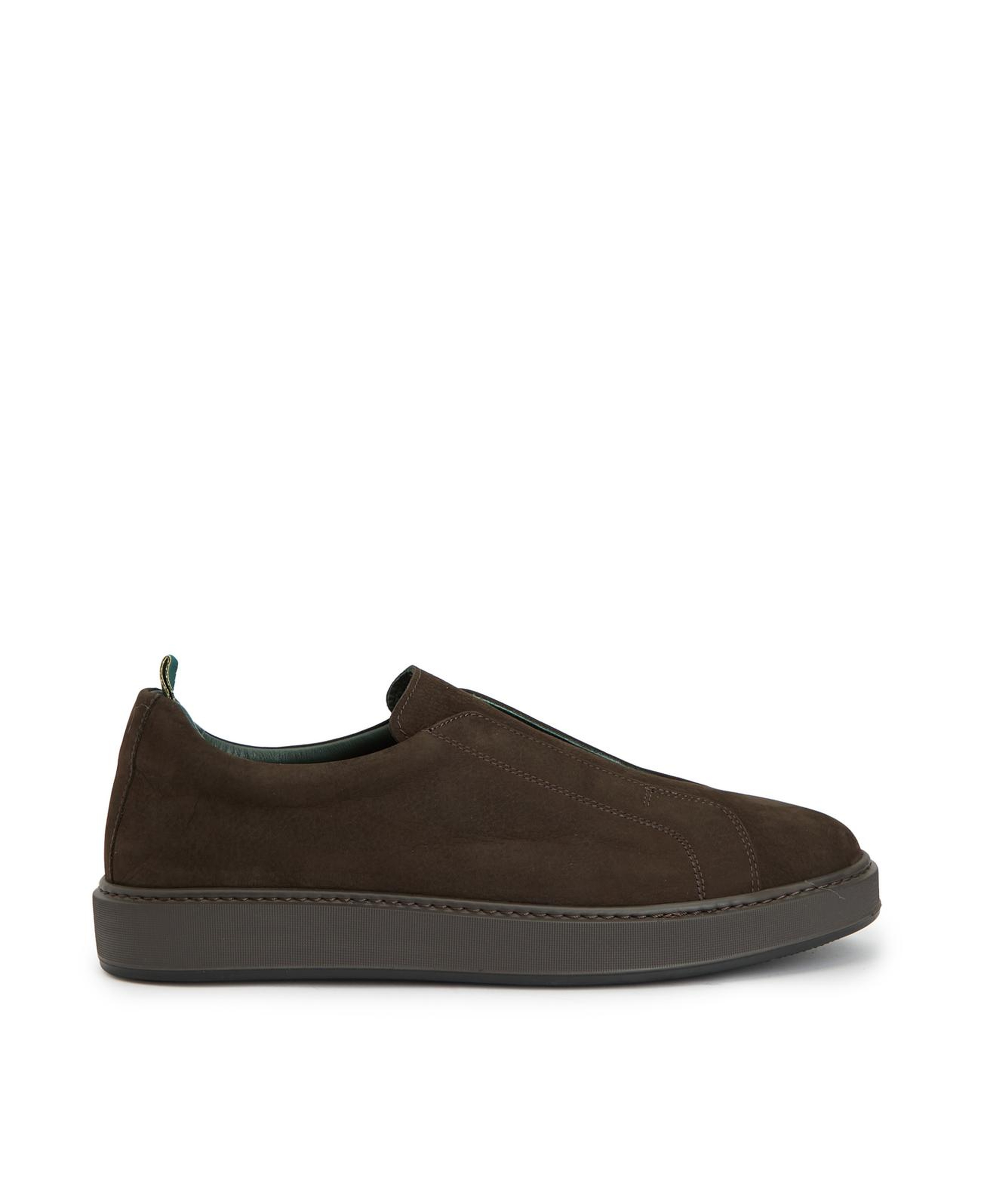 George Hogg Erkek Kahverengi Deri Sneaker