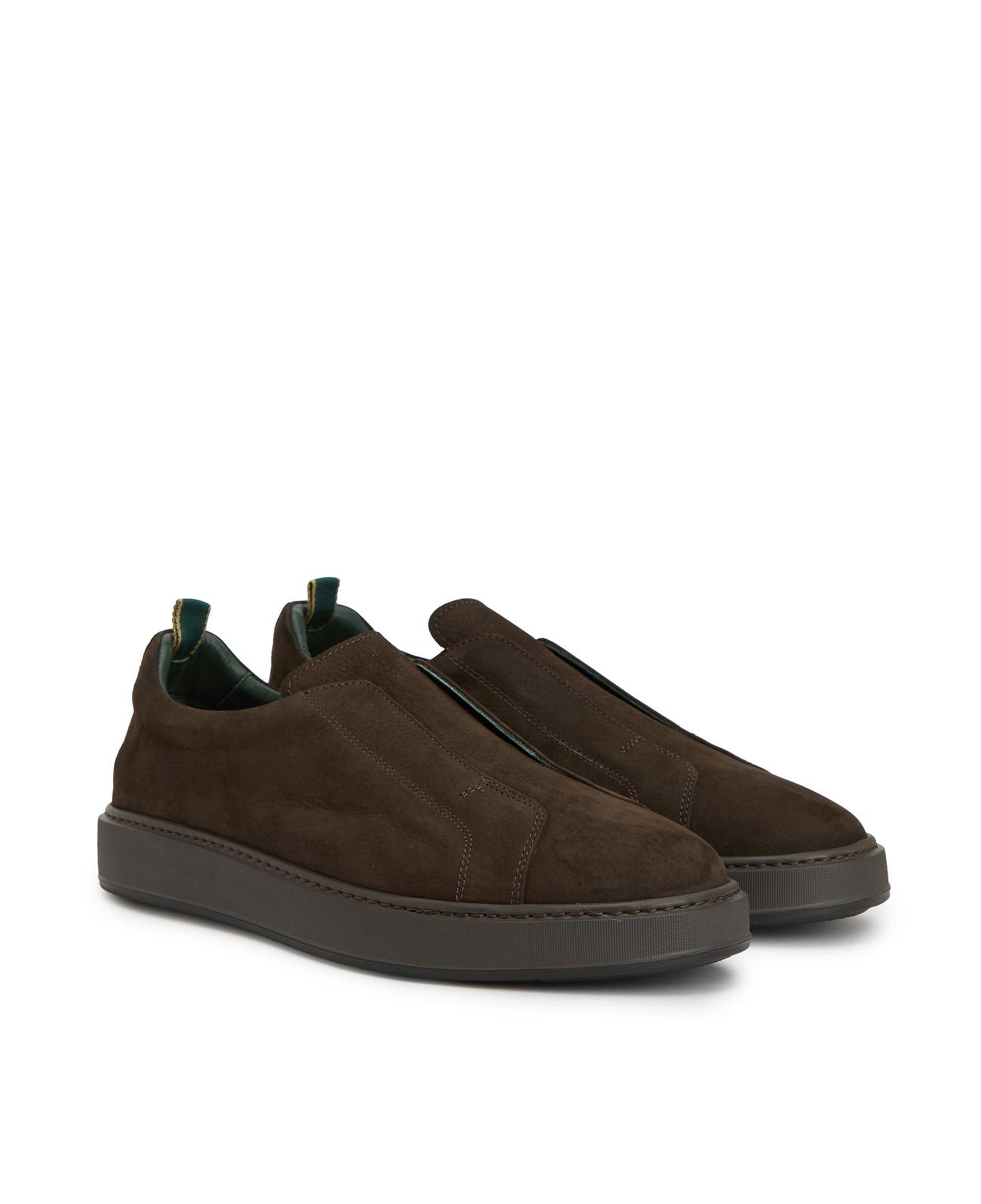 George Hogg Erkek Kahverengi Deri Sneaker