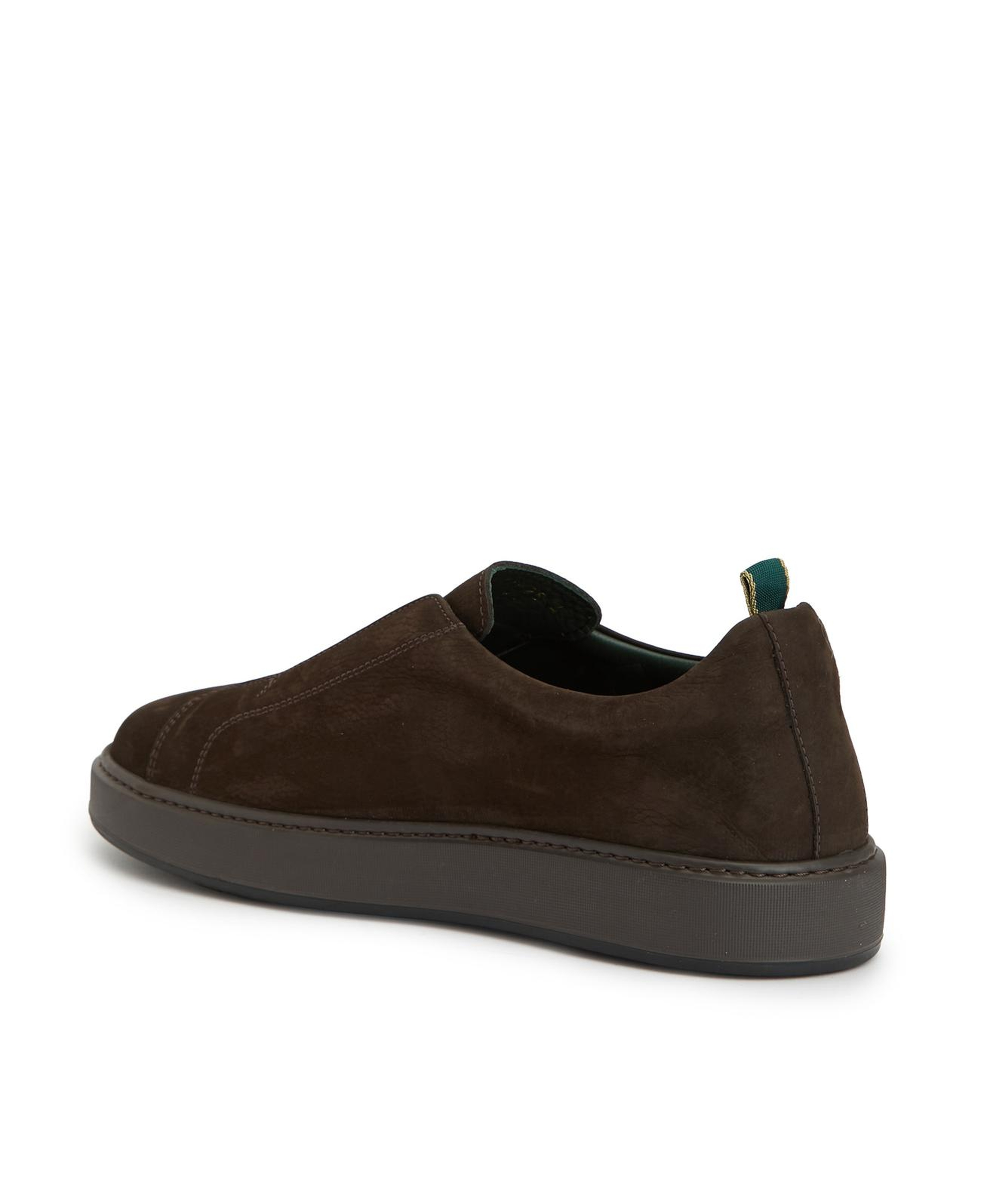 George Hogg Erkek Kahverengi Deri Sneaker
