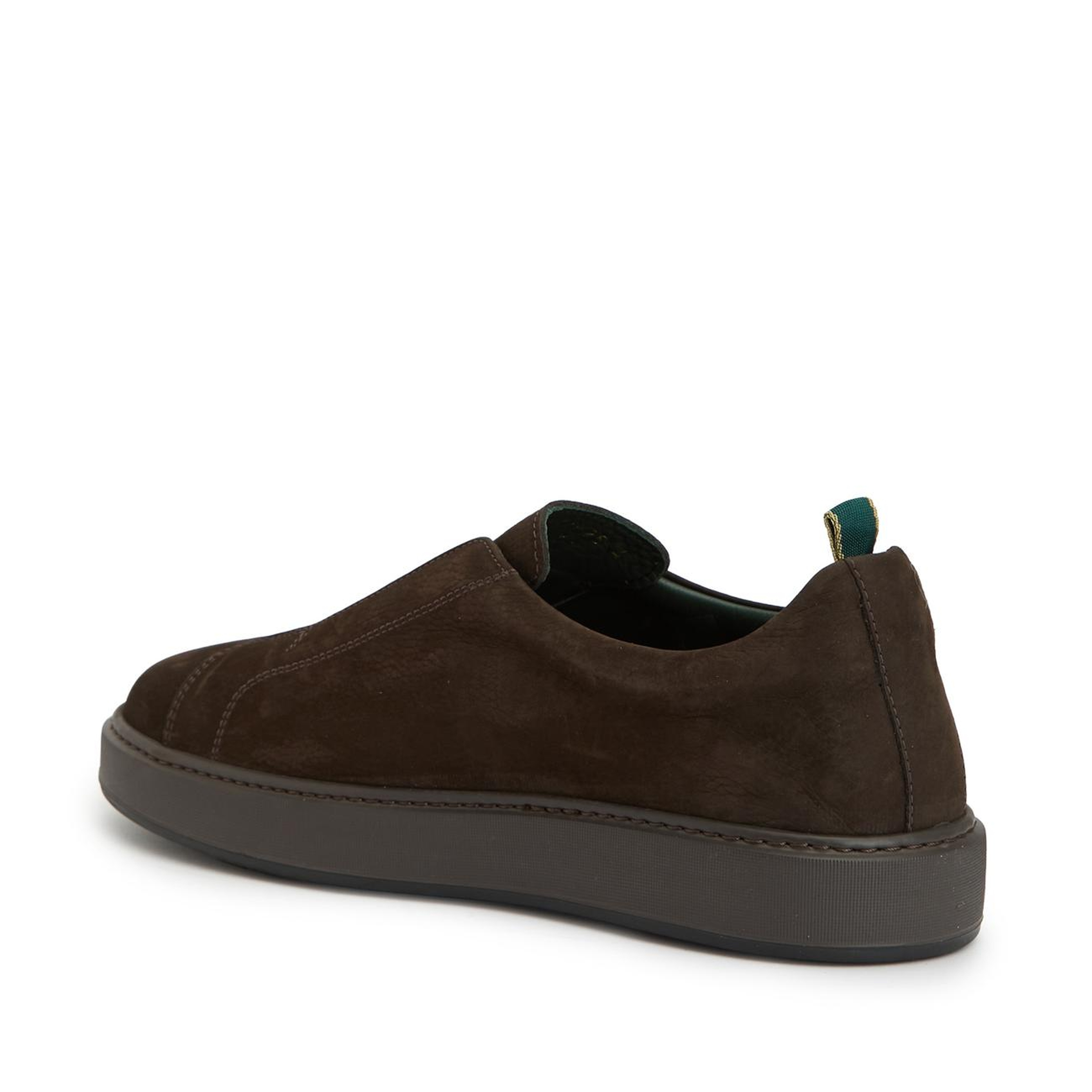 George Hogg Erkek Kahverengi Deri Sneaker