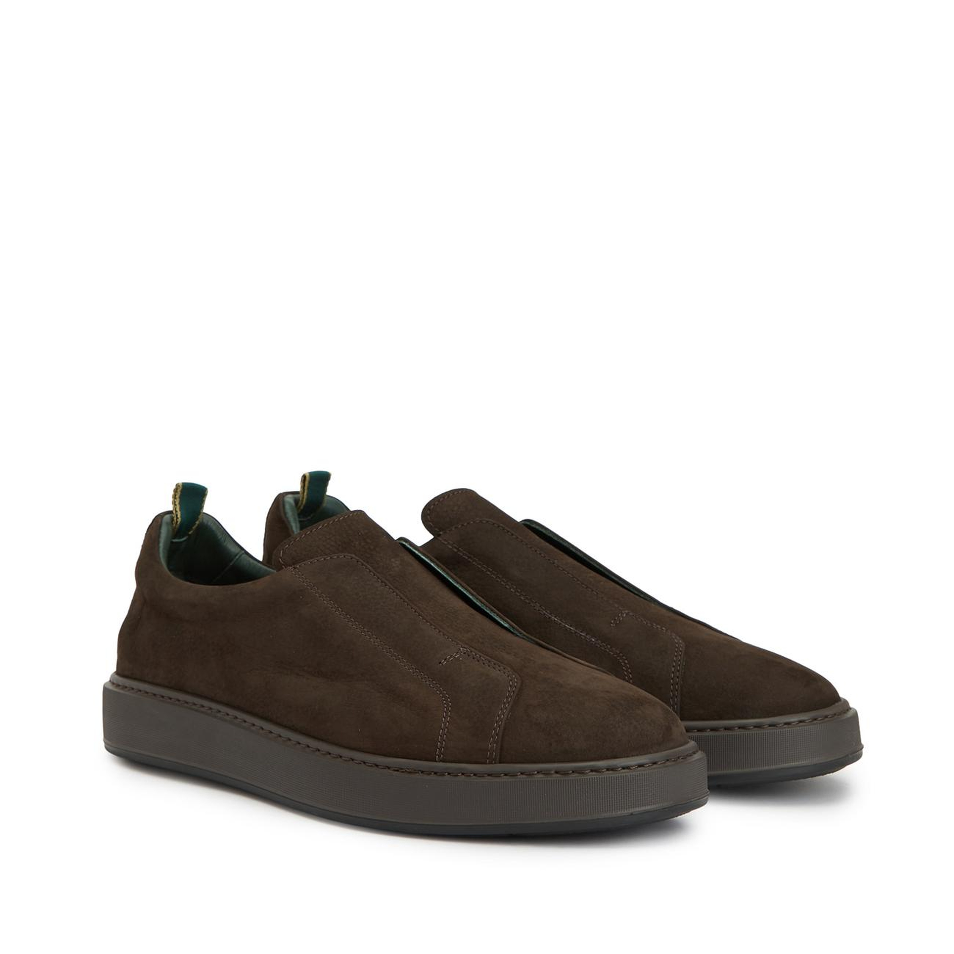 George Hogg Erkek Kahverengi Deri Sneaker