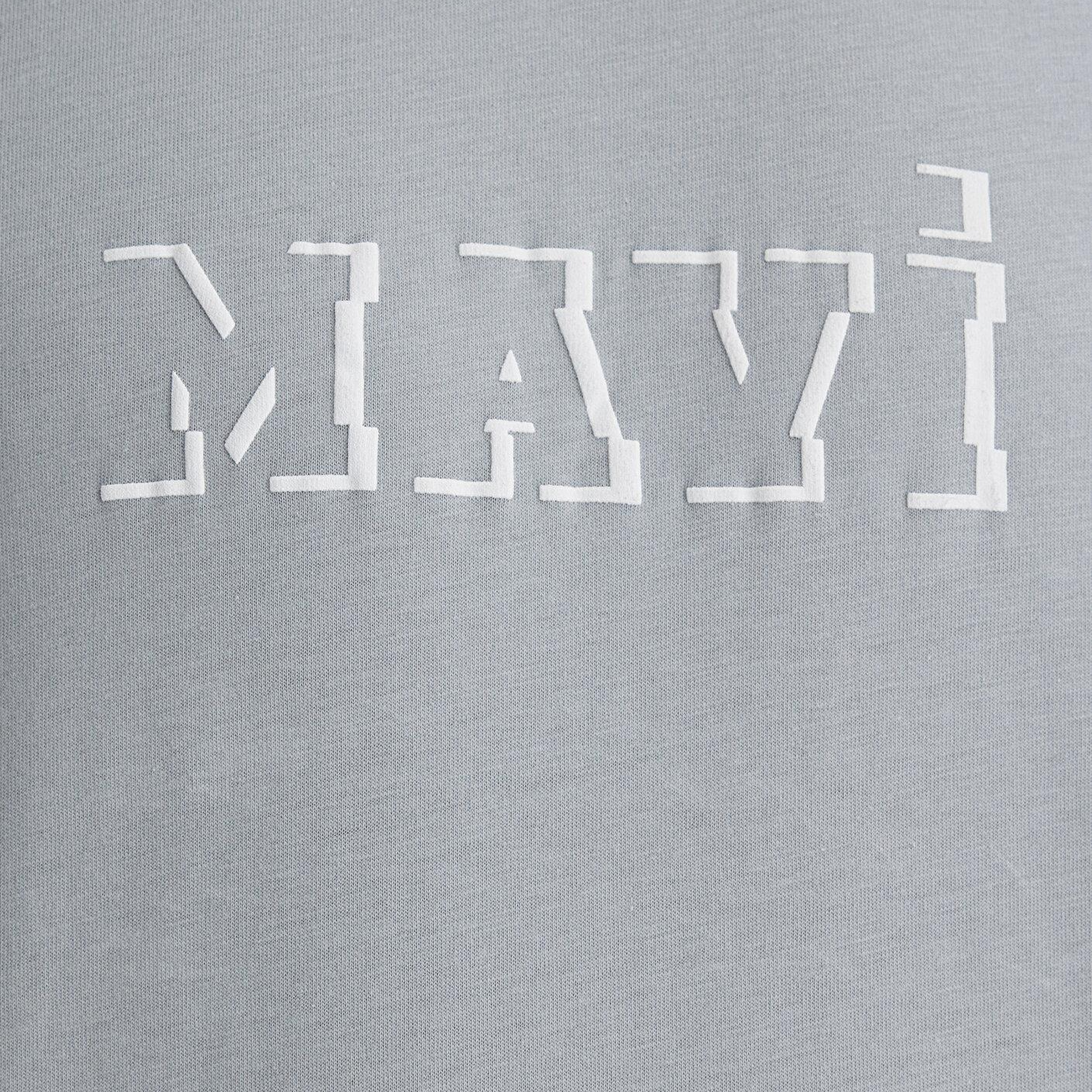Mavi Mavi Baskılı Gri Tişört Loose Fit / Bol Rahat Kesim 0612686-70093