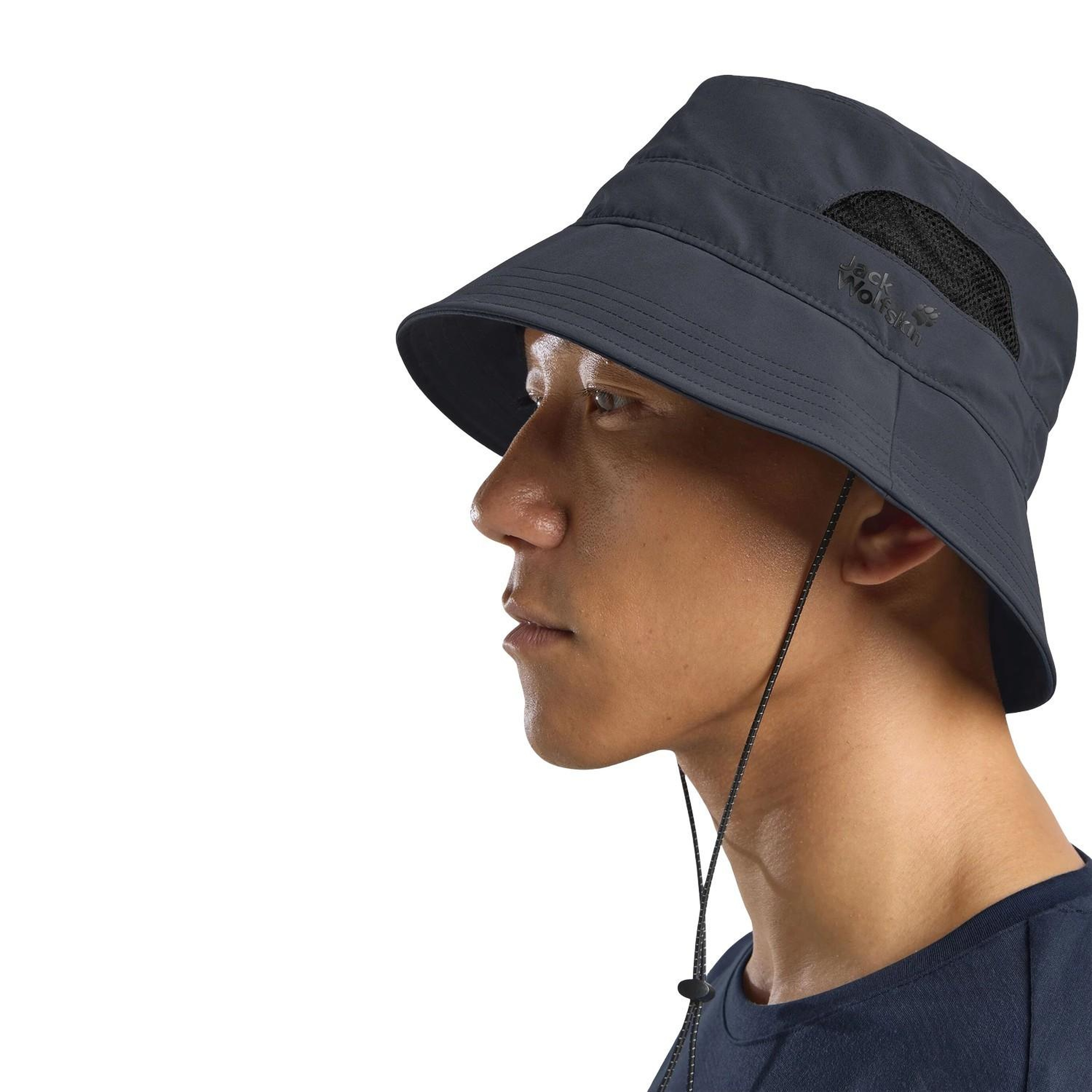 Jack Wolfskin Vent Bucket Hat Unisex Siyah Şapka