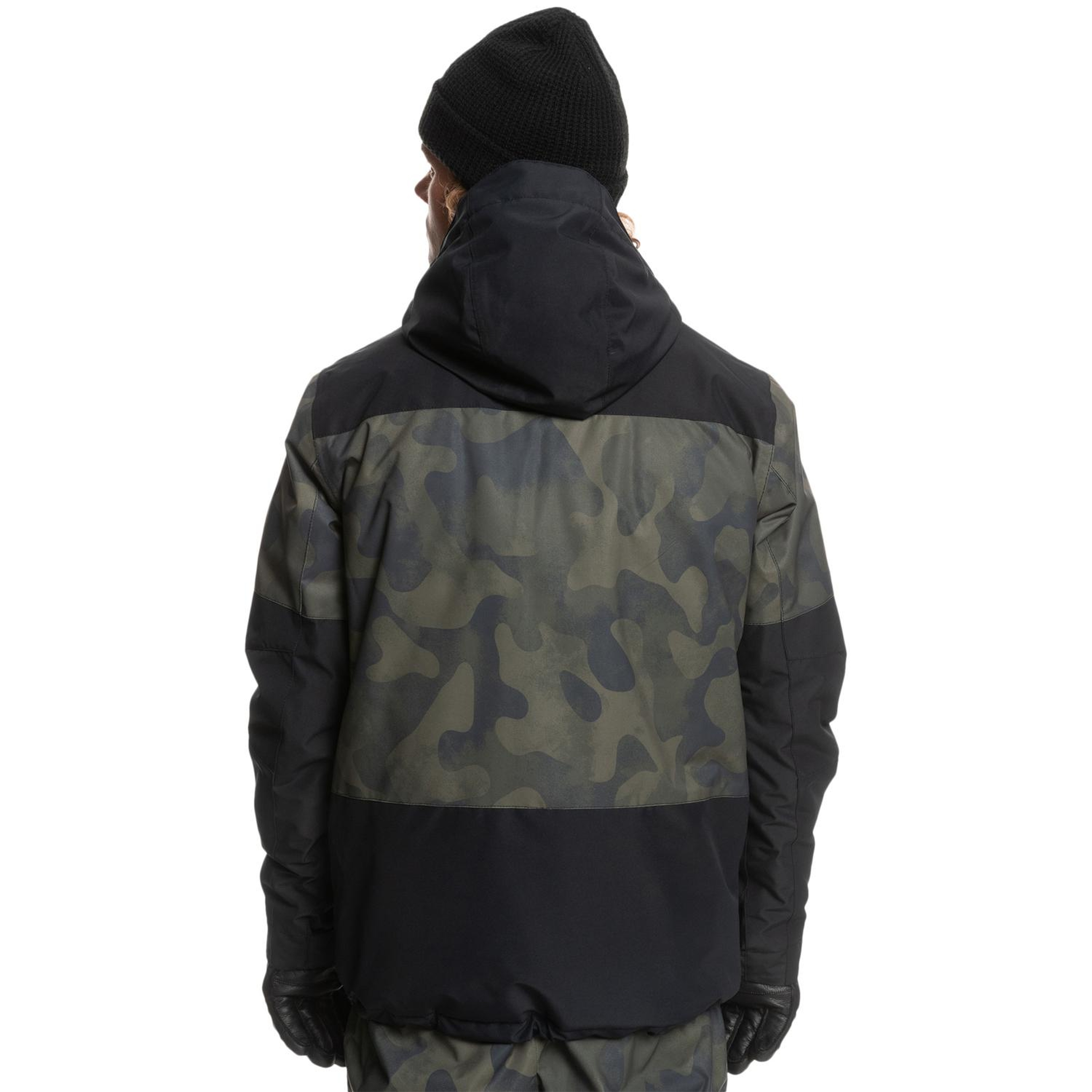 Quiksilver Mission Printed Block Erkek Snowboard Ceketi