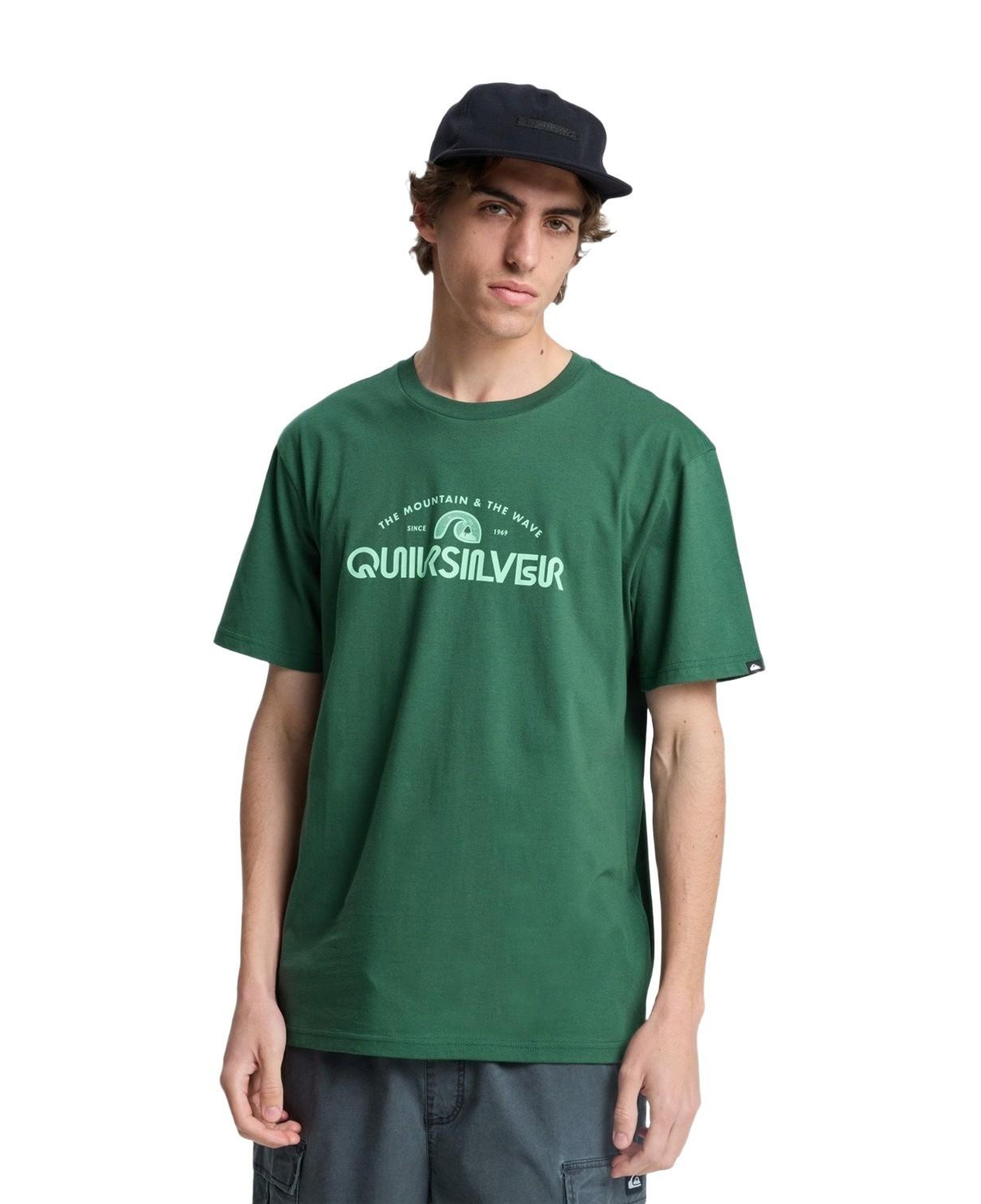 Quiksilver Ev Vista Erkek Yeşil Tişört