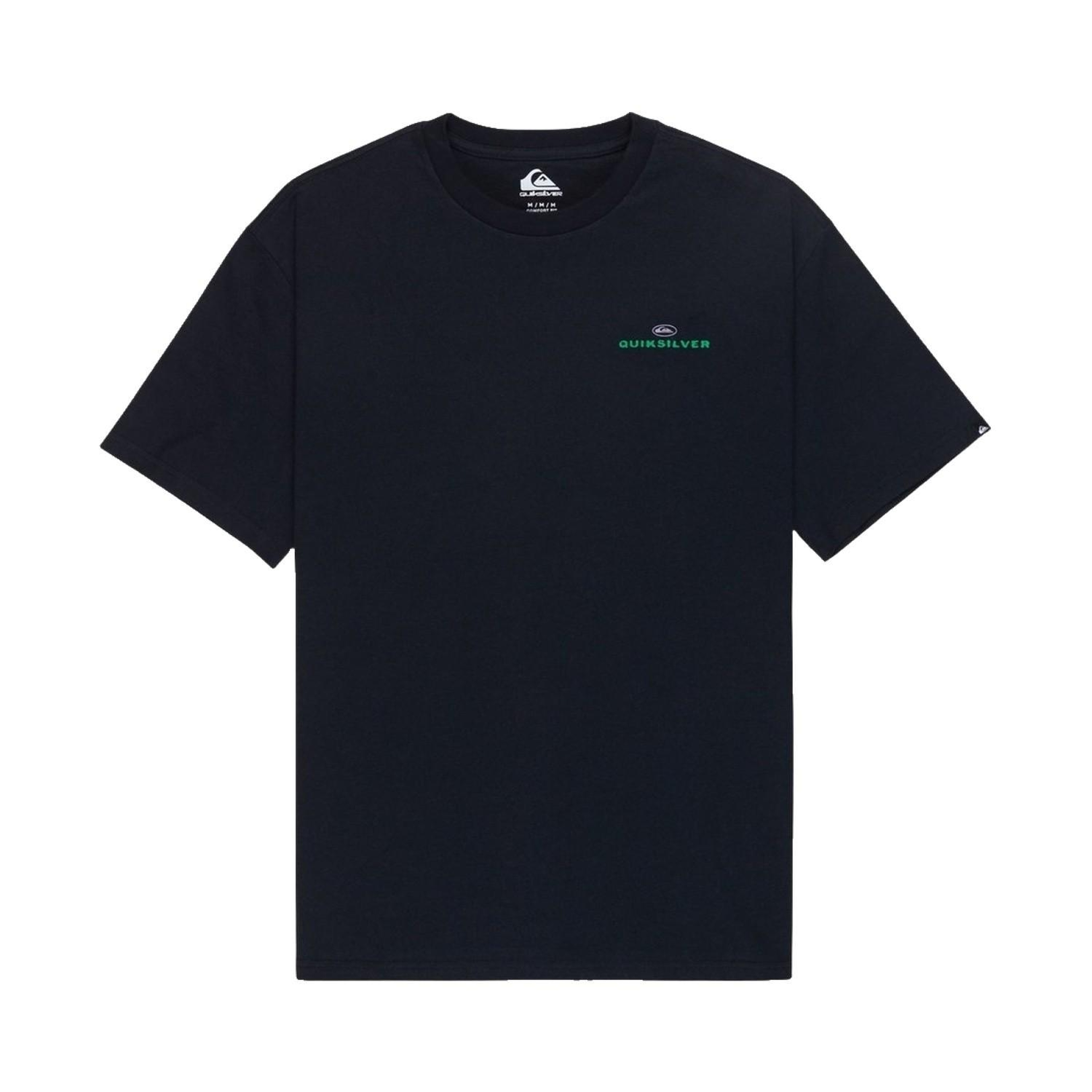 Quiksilver Upside Do Erkek Siyah Tişört