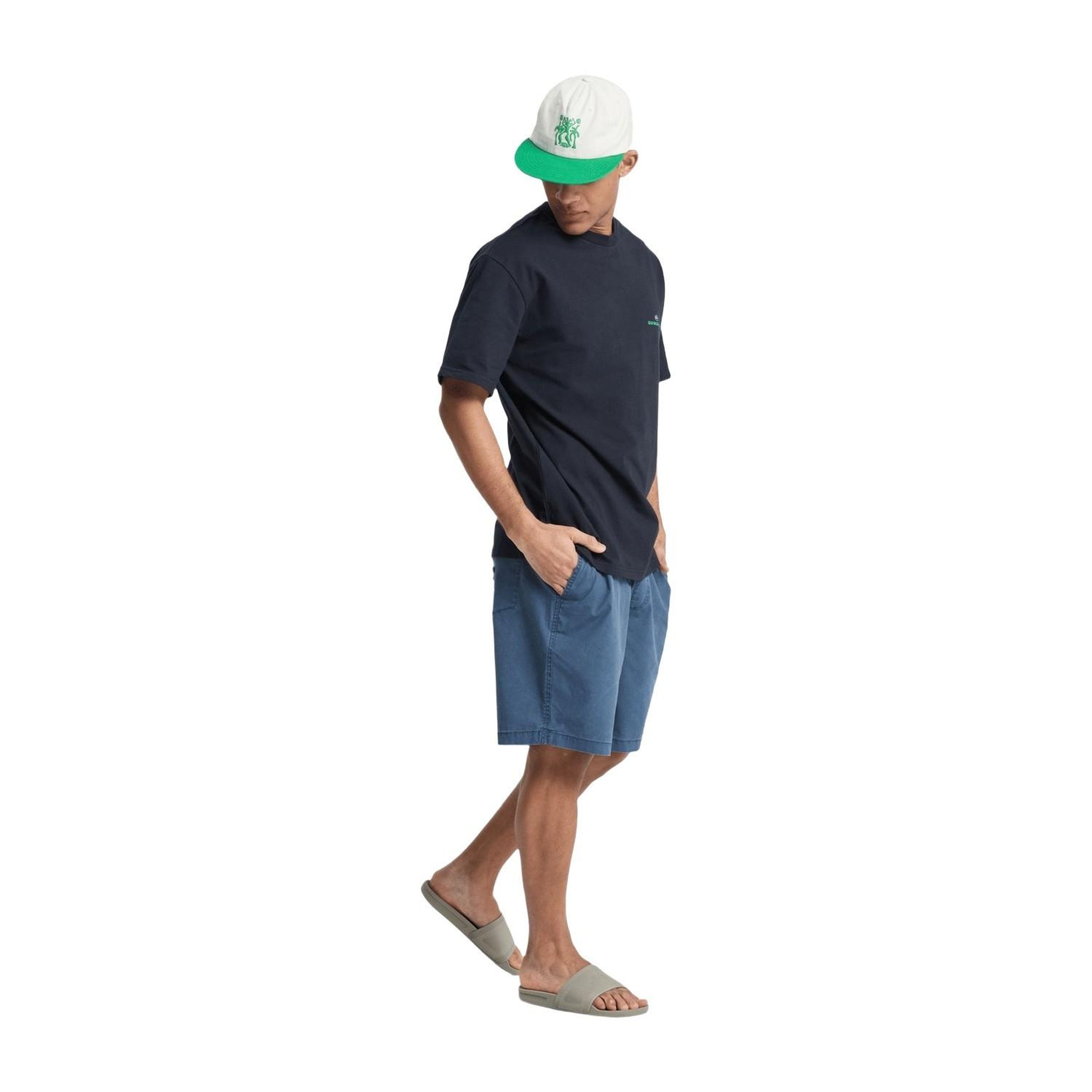 Quiksilver Upside Do Erkek Siyah Tişört