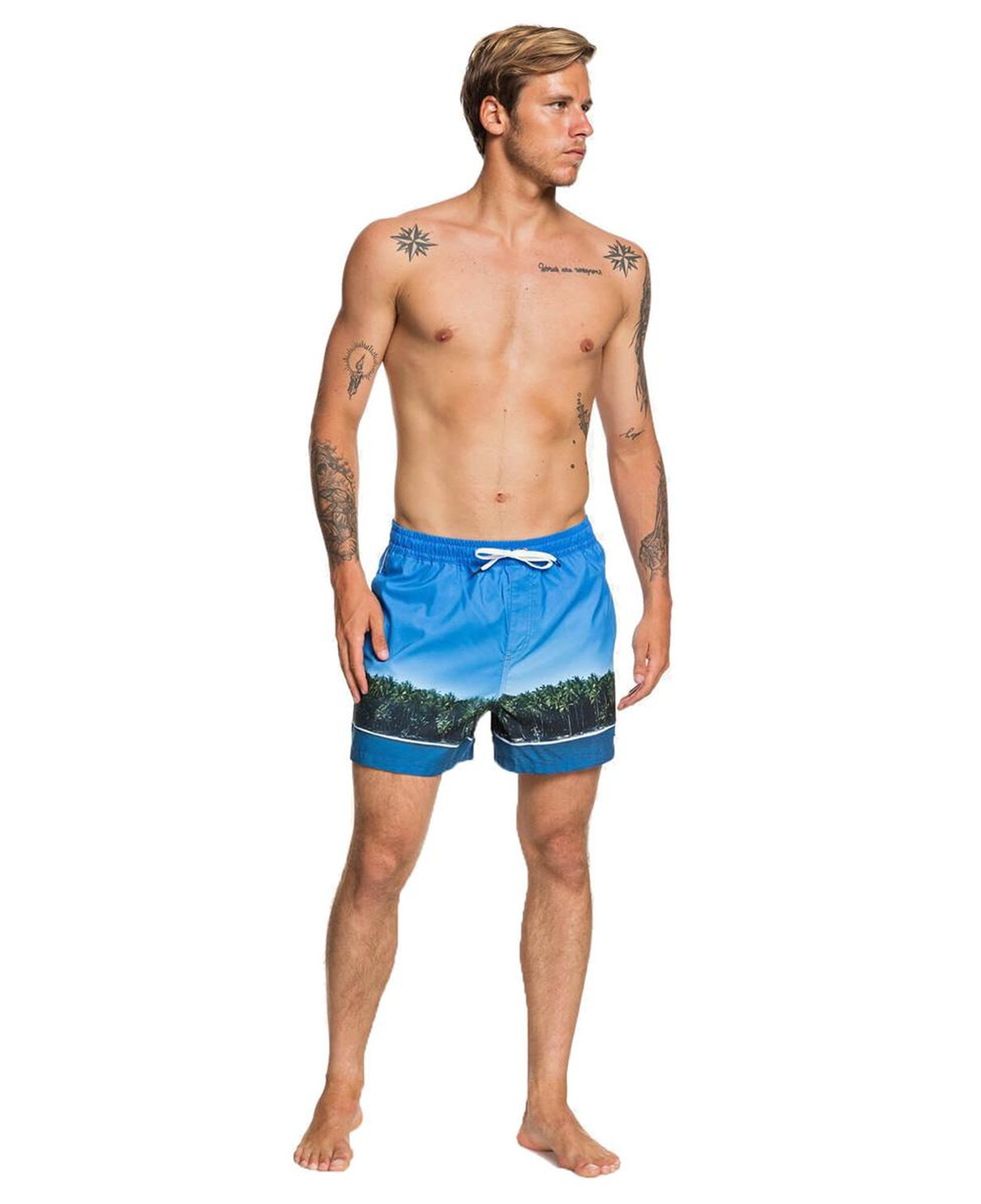 Quiksilver Jlagdrmsvly15 Jamv Erkek Mavi Volley Short