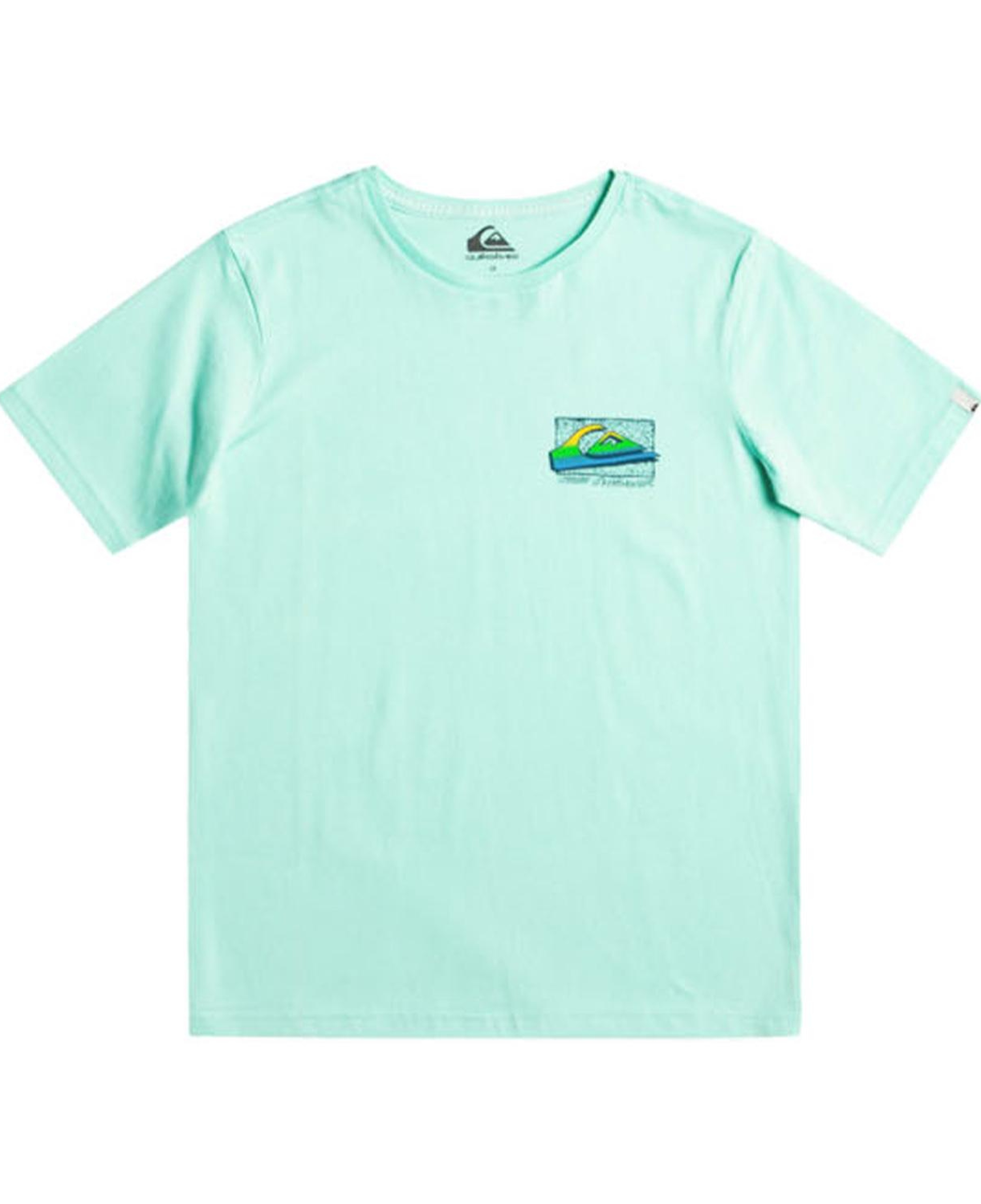 Quiksilver Retro Fade Erkek Çocuk Yeşil Tişört