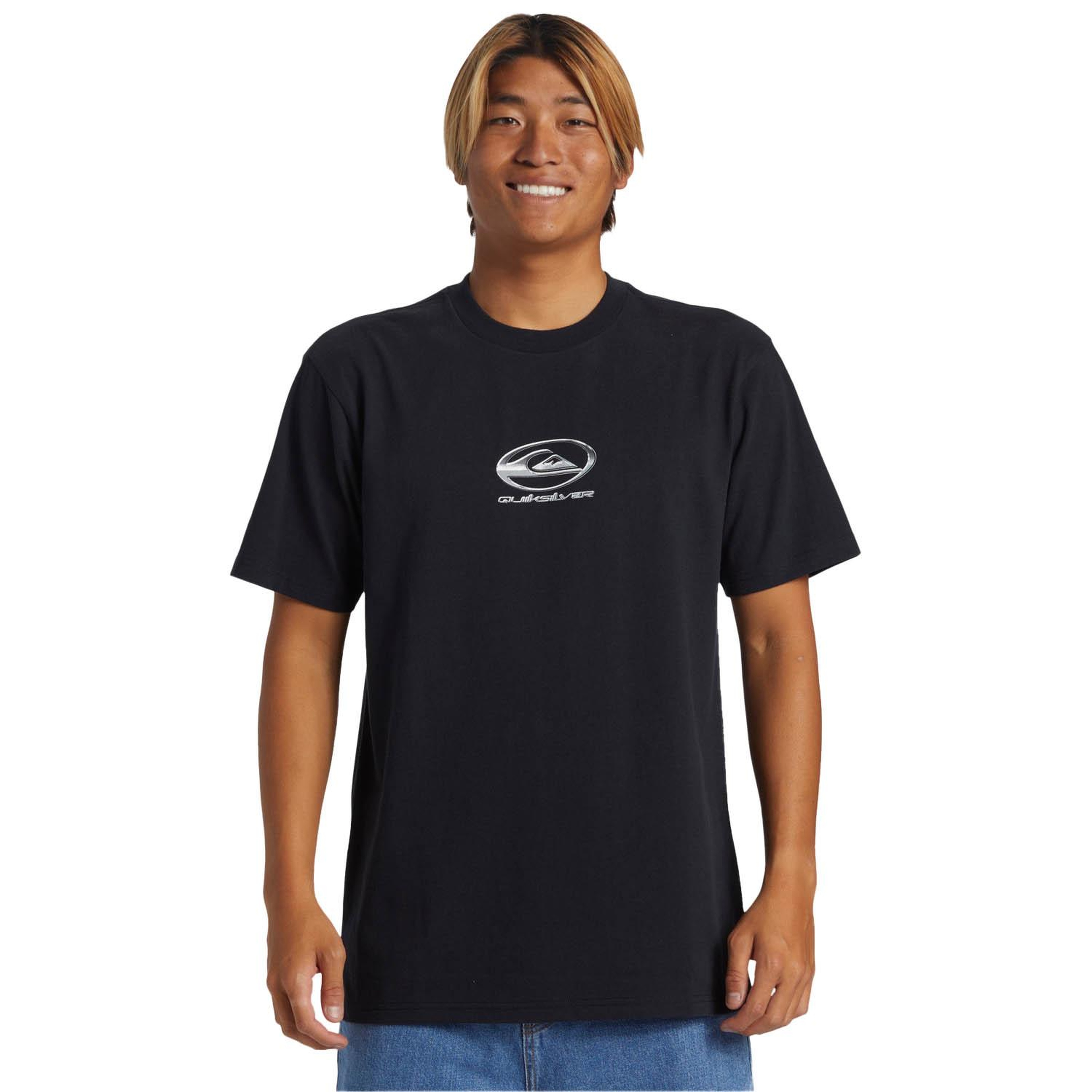 Quiksilver Chrome Logo Stn Erkek Tişört