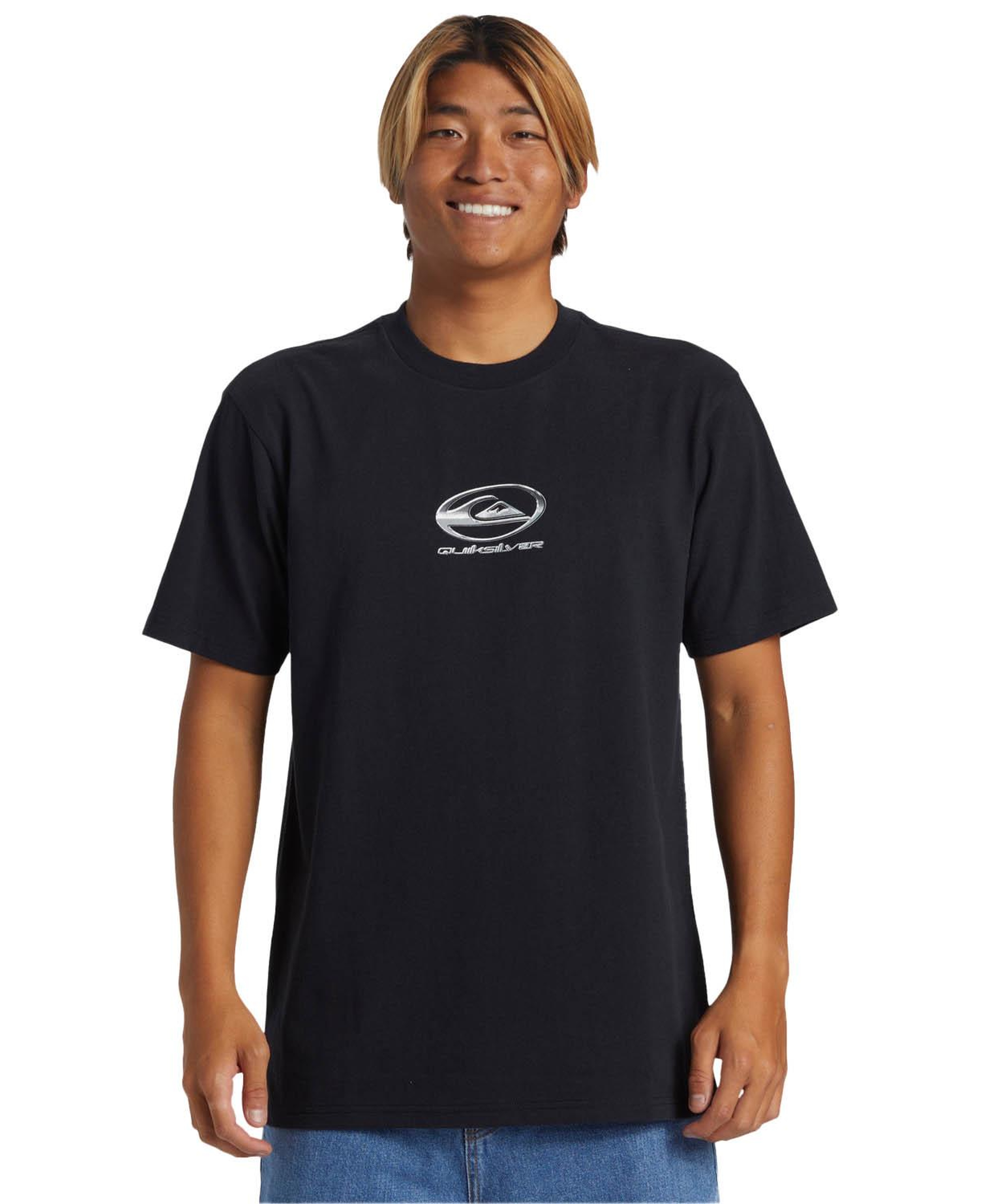 Quiksilver Chrome Logo Stn Erkek Tişört