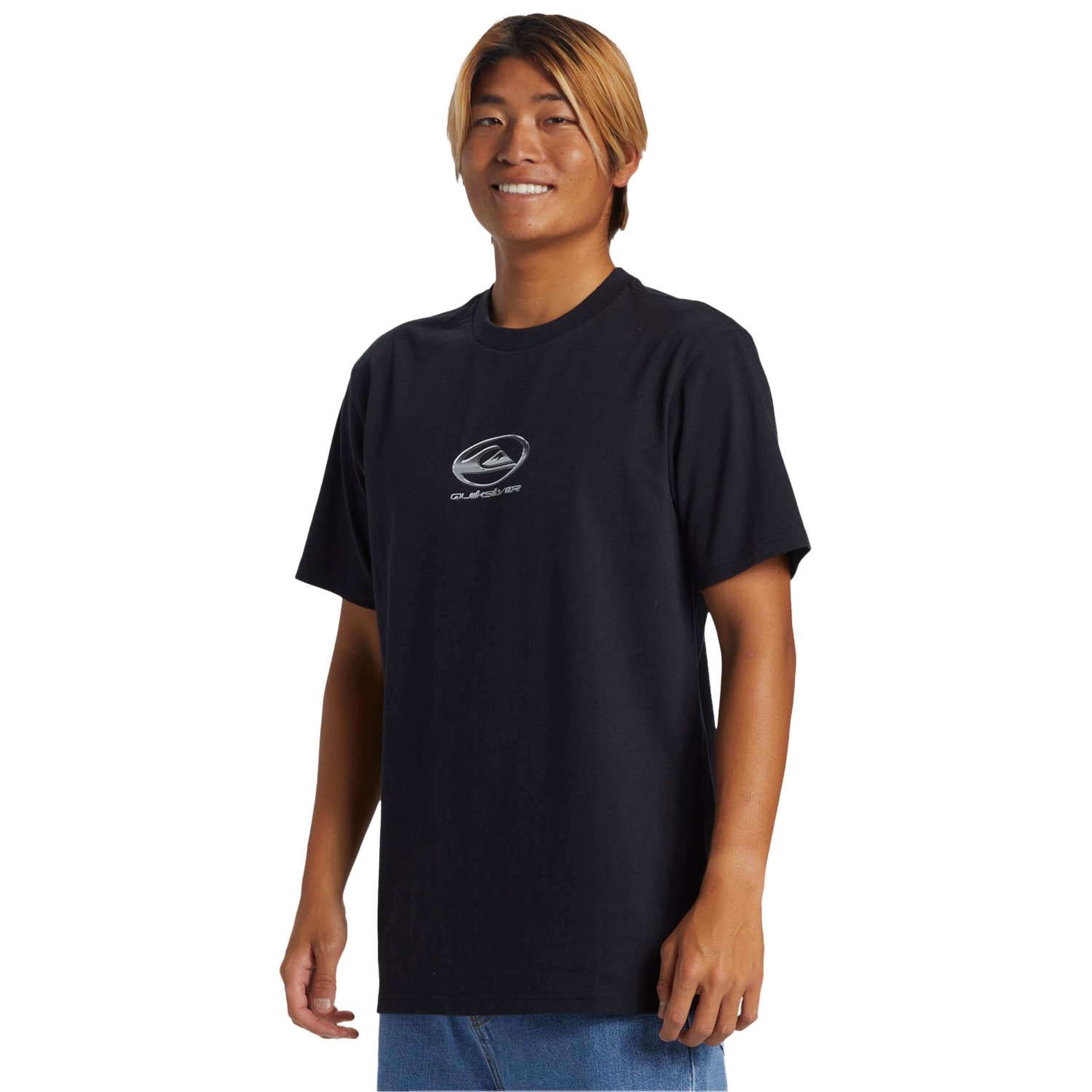 Quiksilver Chrome Logo Stn Erkek Tişört
