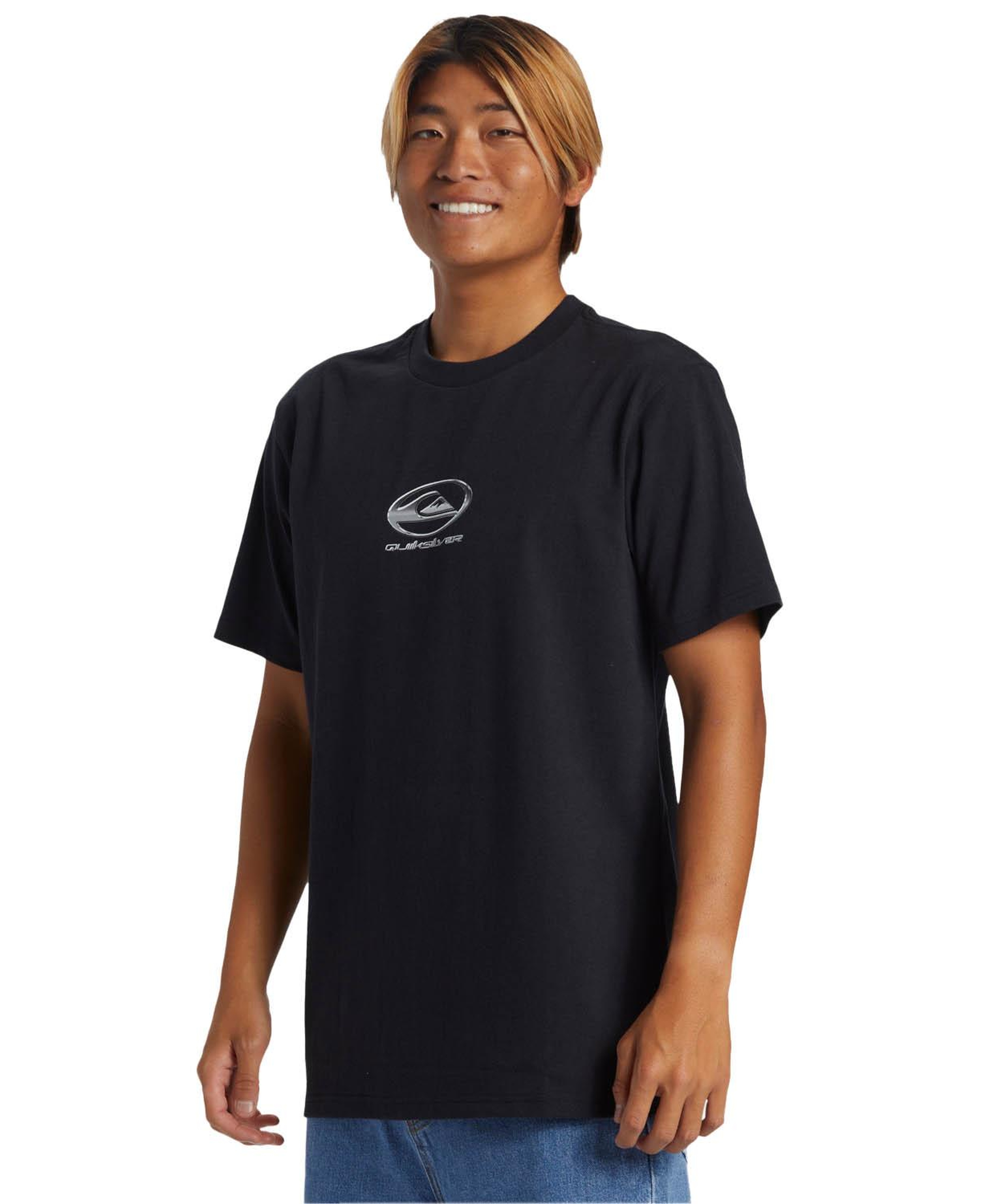 Quiksilver Chrome Logo Stn Erkek Tişört