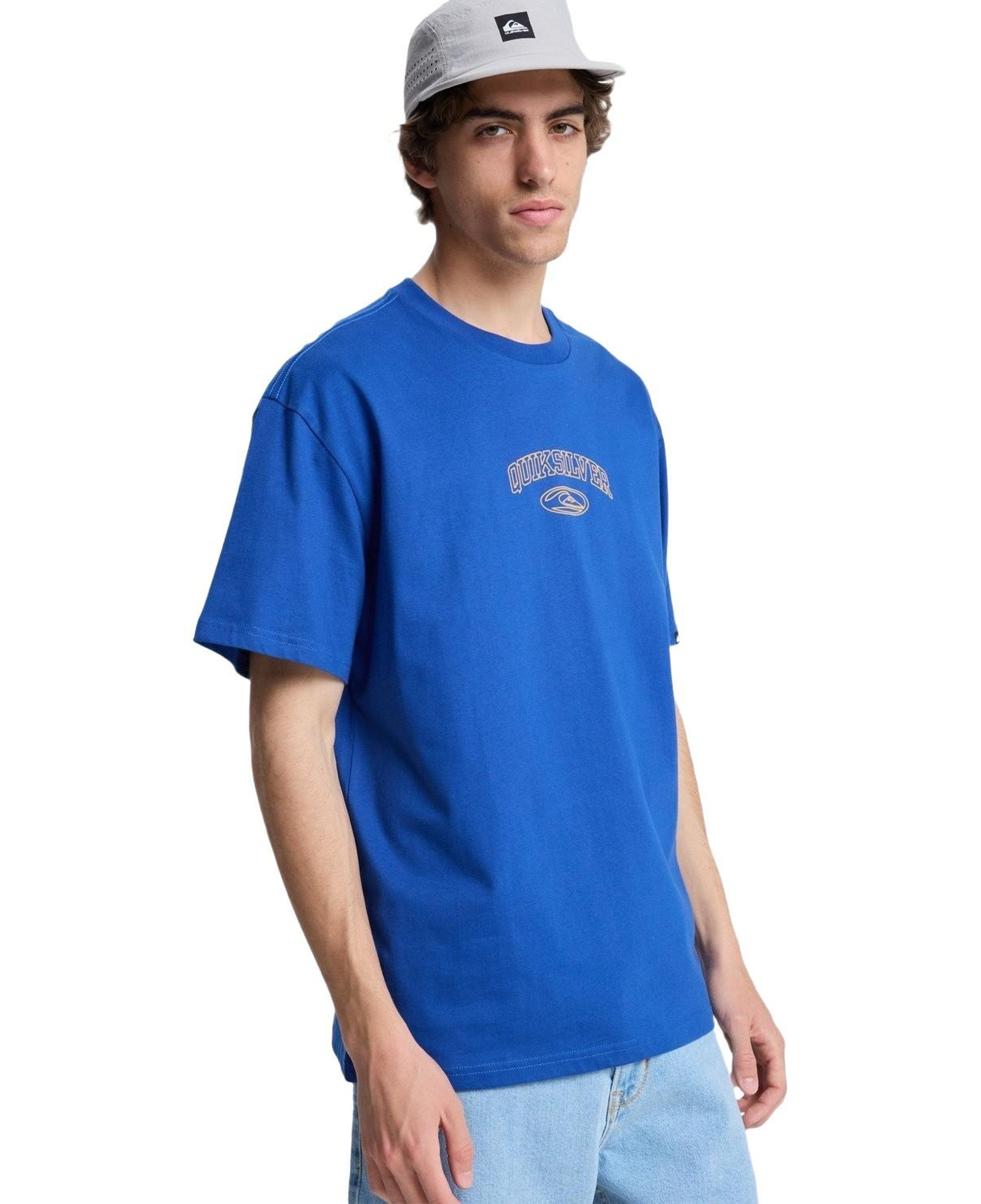 Quiksilver Legacy Erkek Mavi Tişört