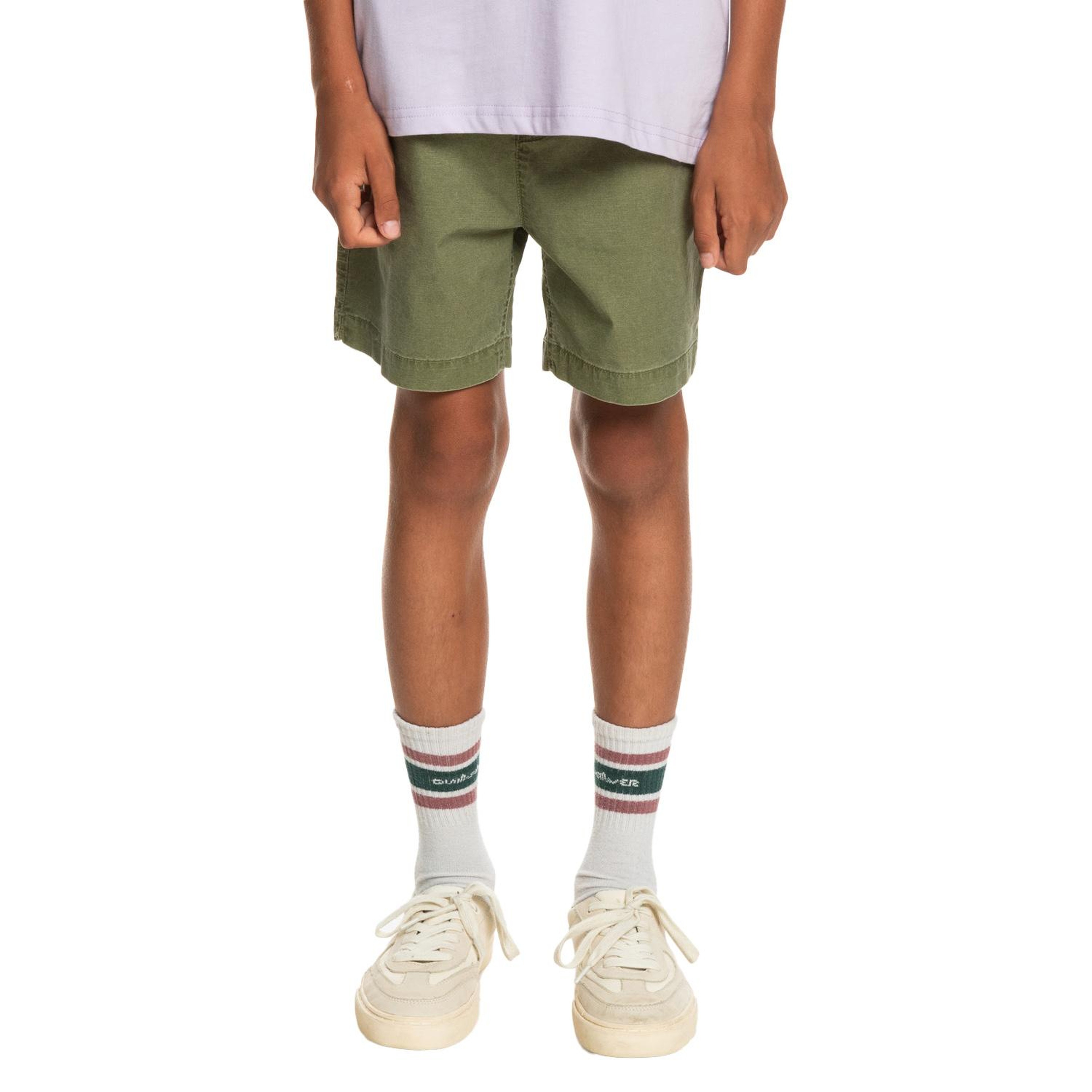 Quiksilver Taxerws B Wkst Erkek Çocuk Yeşil Walkshort