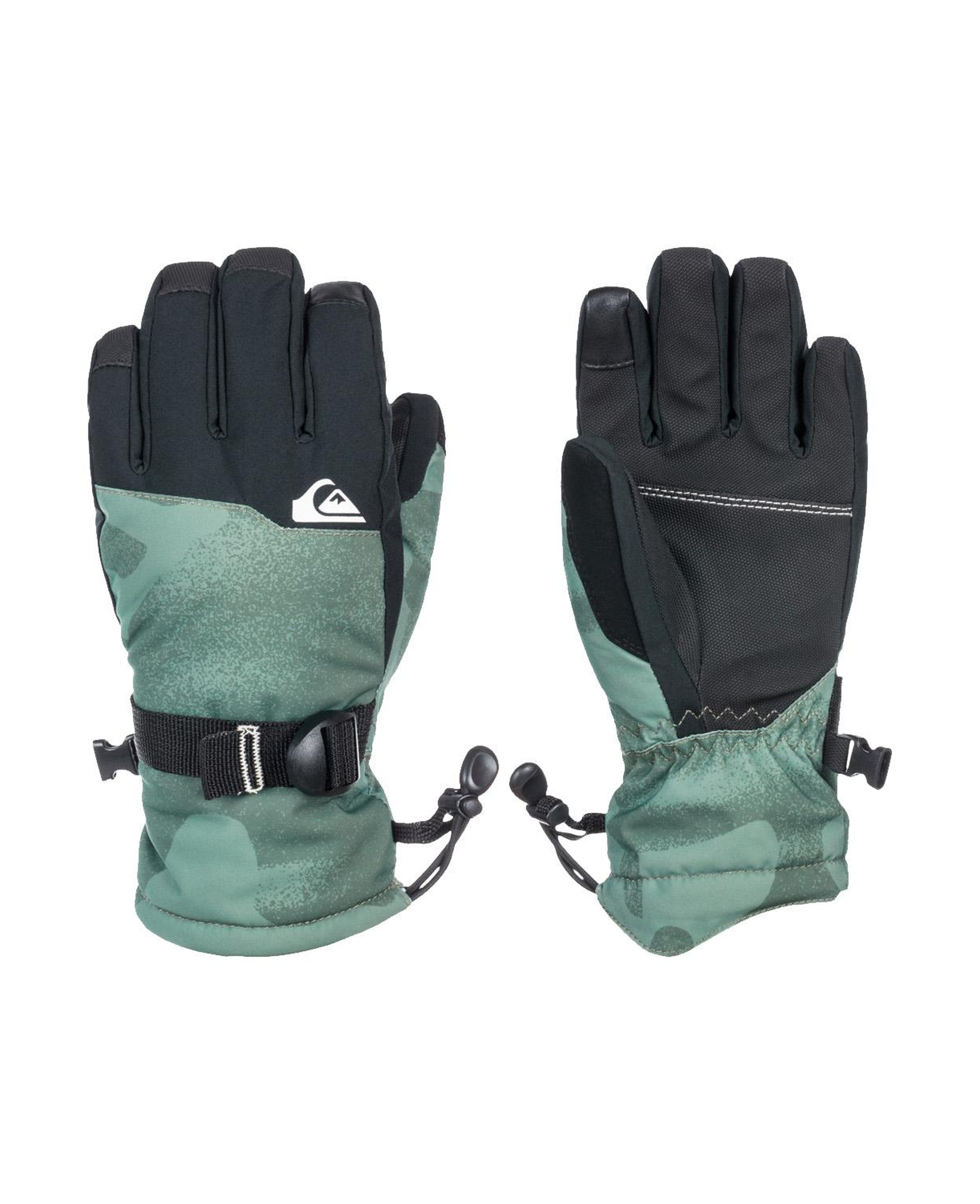 Quiksilver Mission Youth Glove Erkek Çocuk Yeşil Eldiven