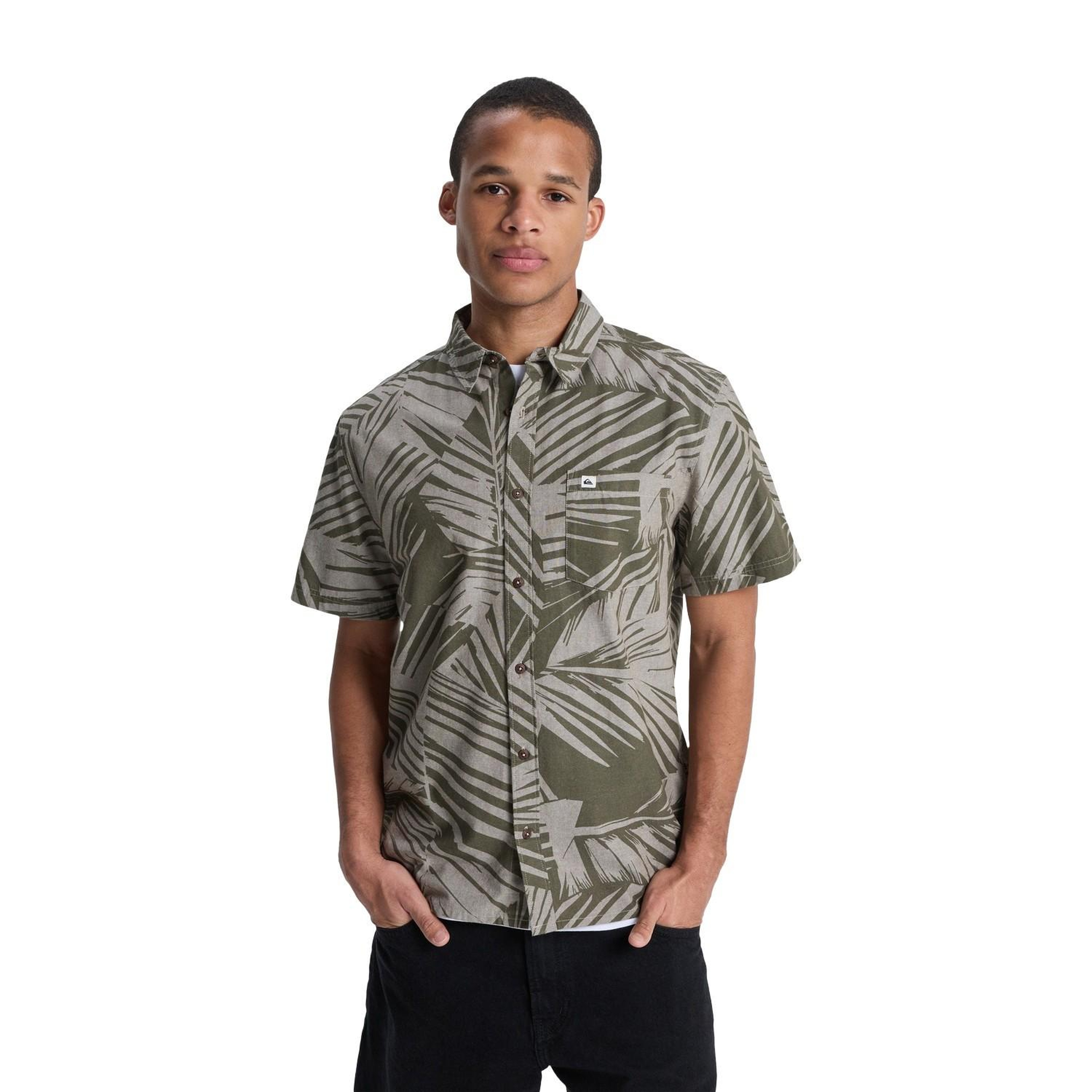 Quiksilver Forkhill Erkek Siyah Gömlek