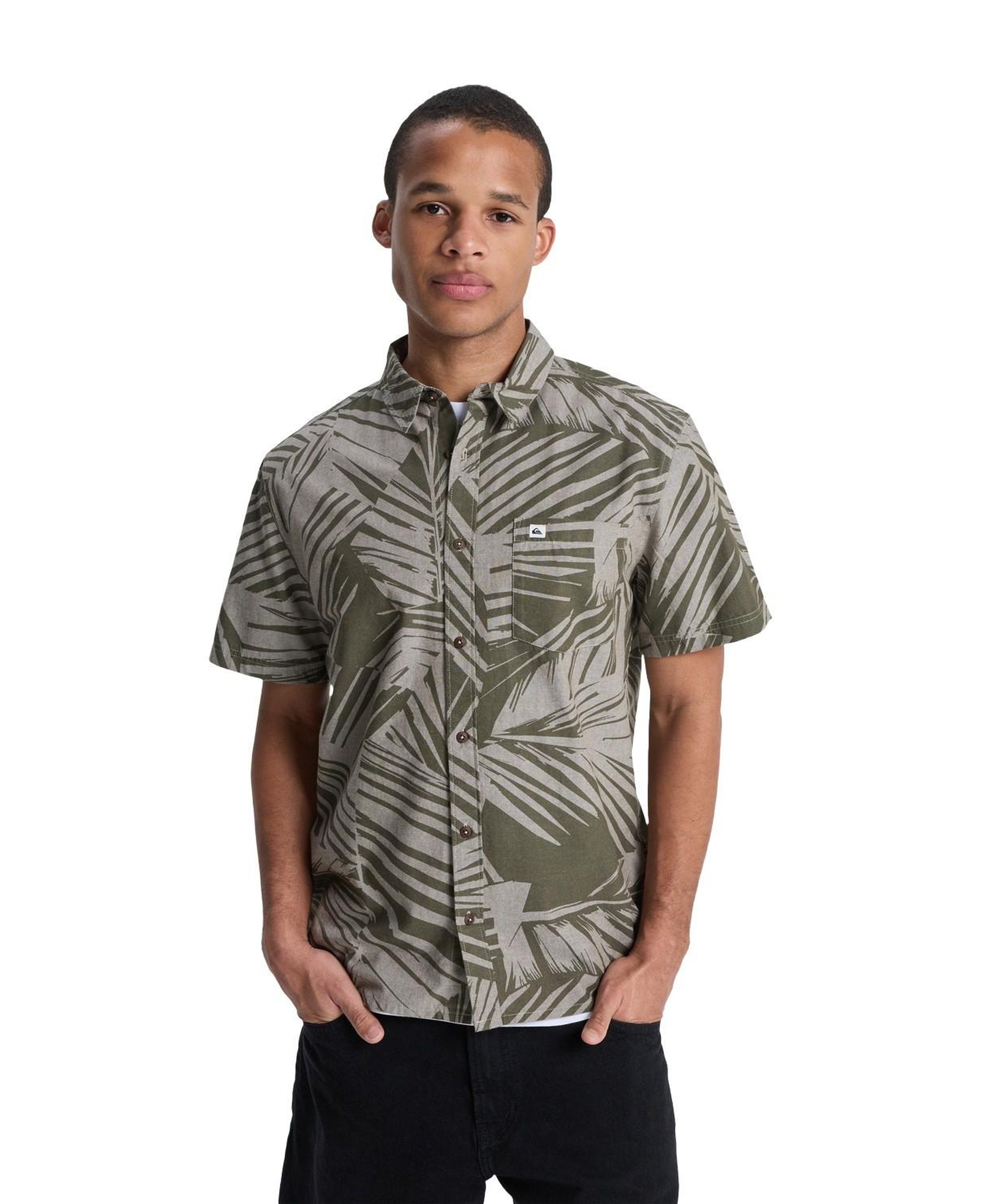 Quiksilver Forkhill Erkek Siyah Gömlek
