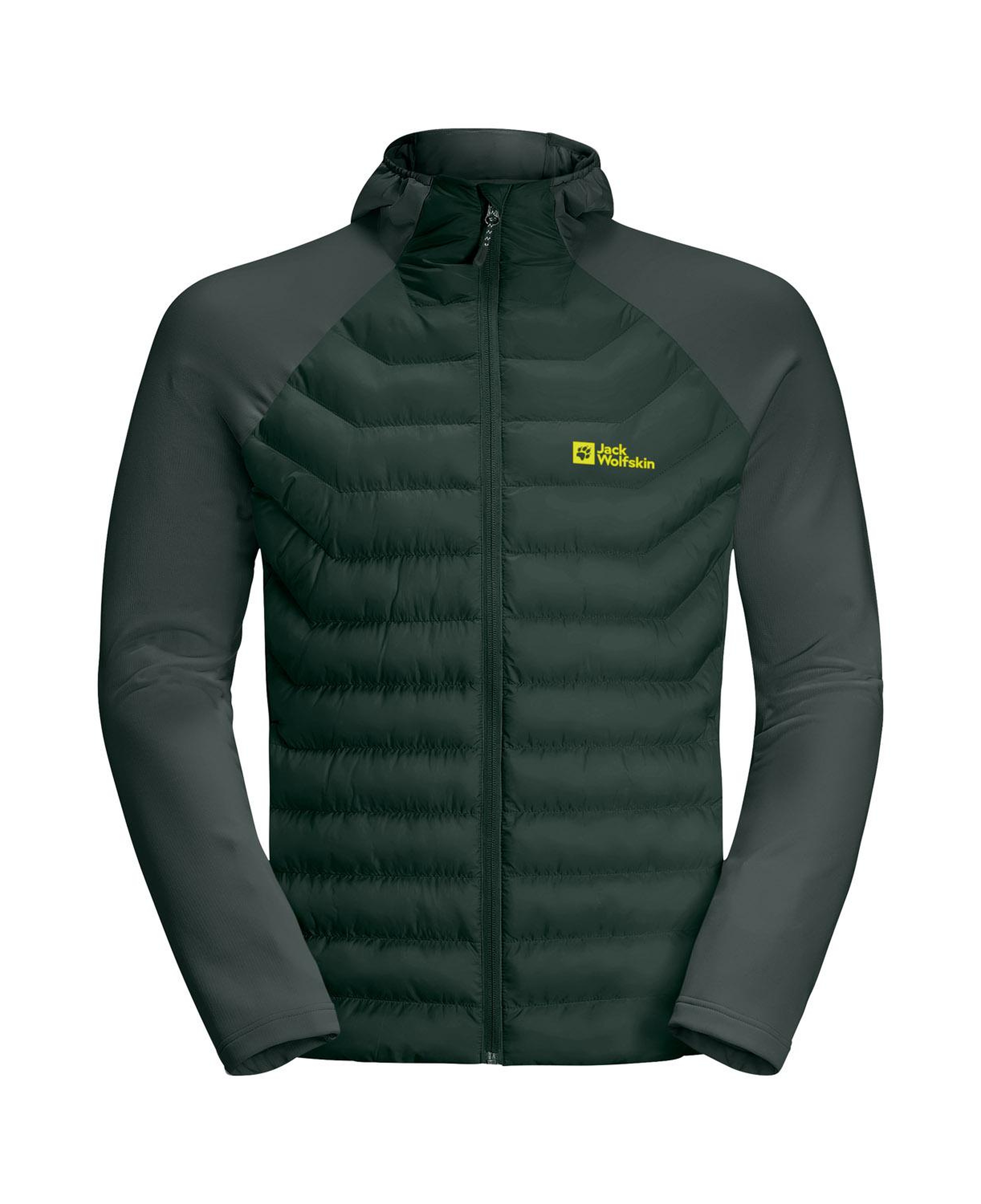 Jack Wolfskin Routeburn Pro Hybrid Erkek Yeşil Outdoor Ceketi
