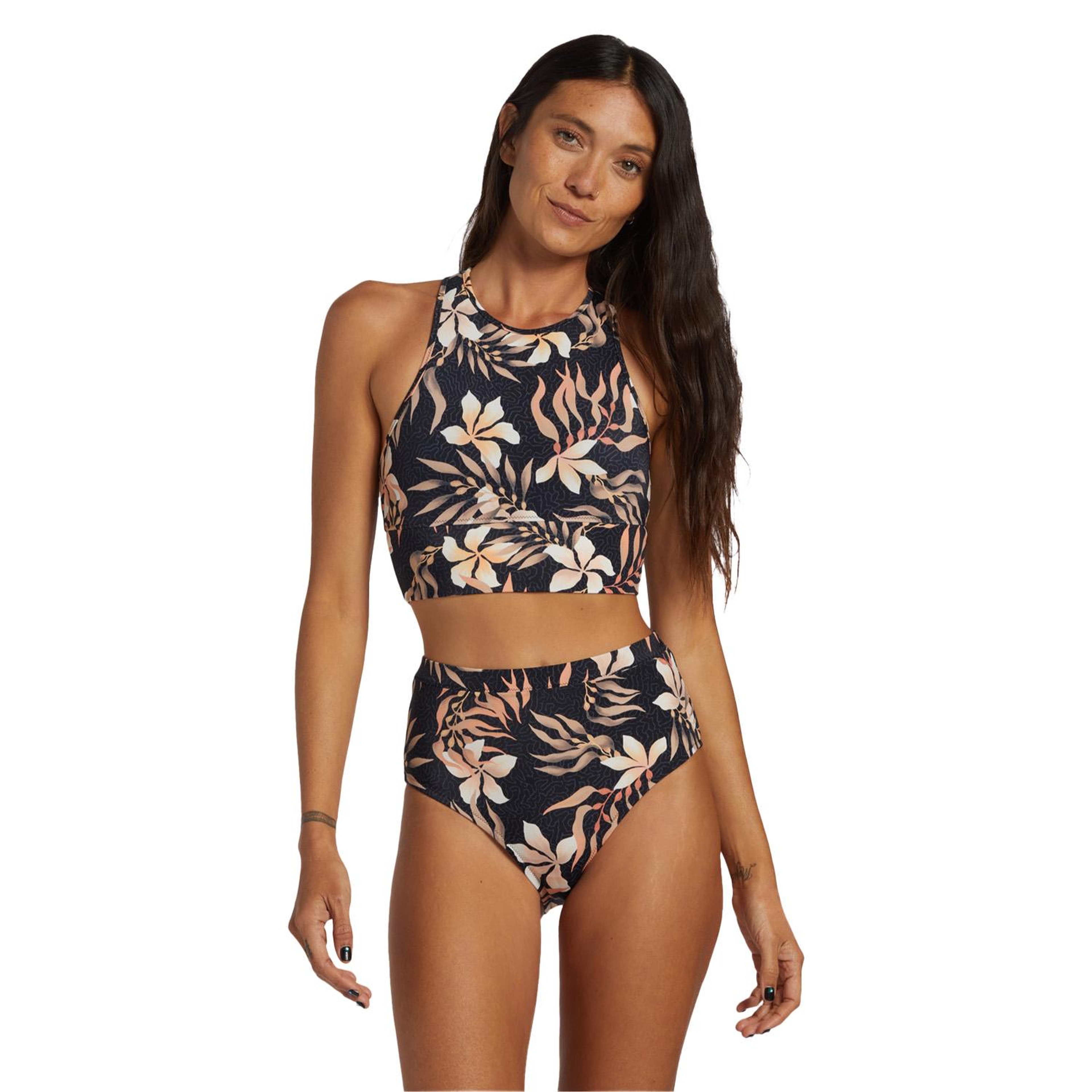 Billabong Coral Gardeners Hi Waist Retro Kadın Bikini Alt
