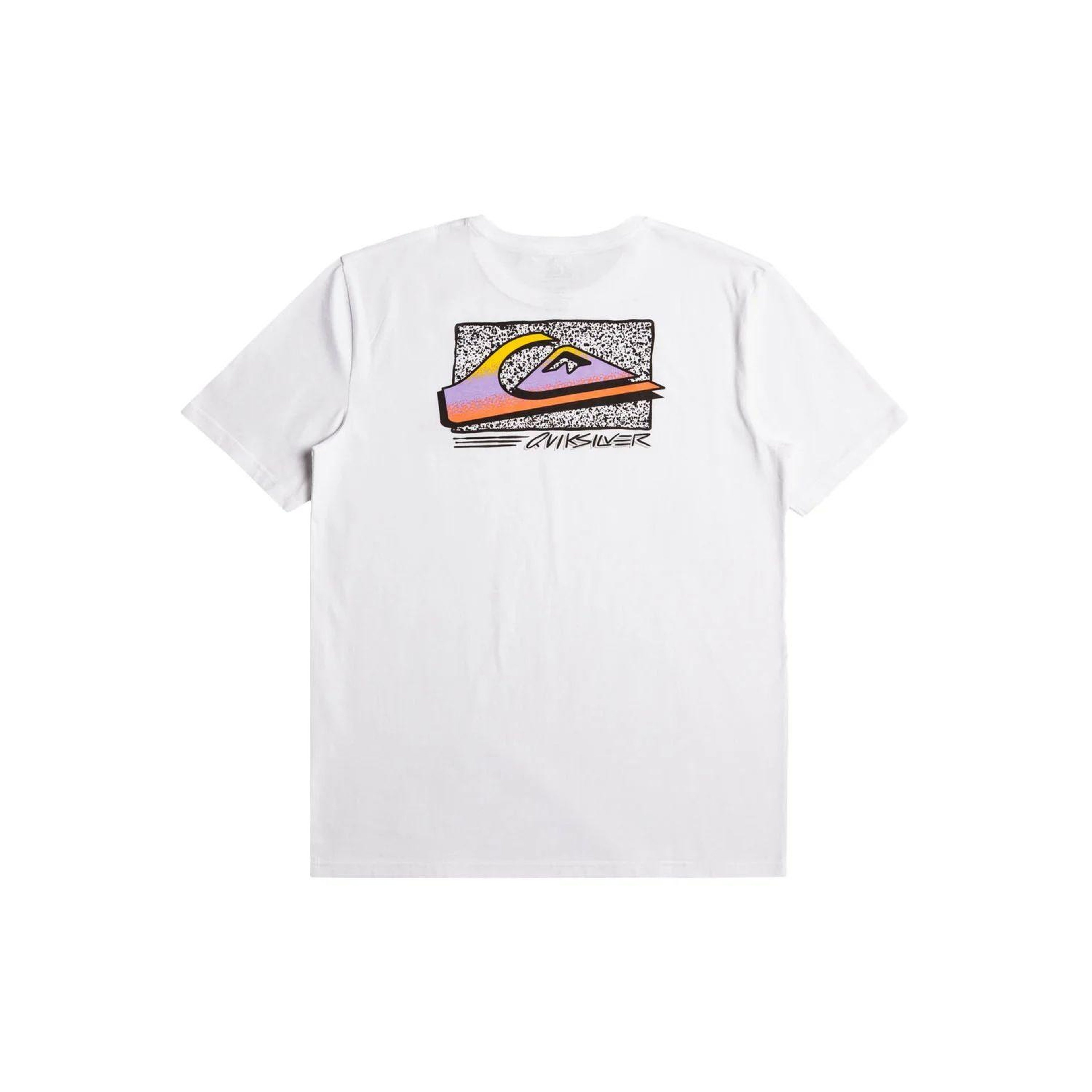 Quiksilver Retro Fade Erkek Çocuk Beyaz Tişört