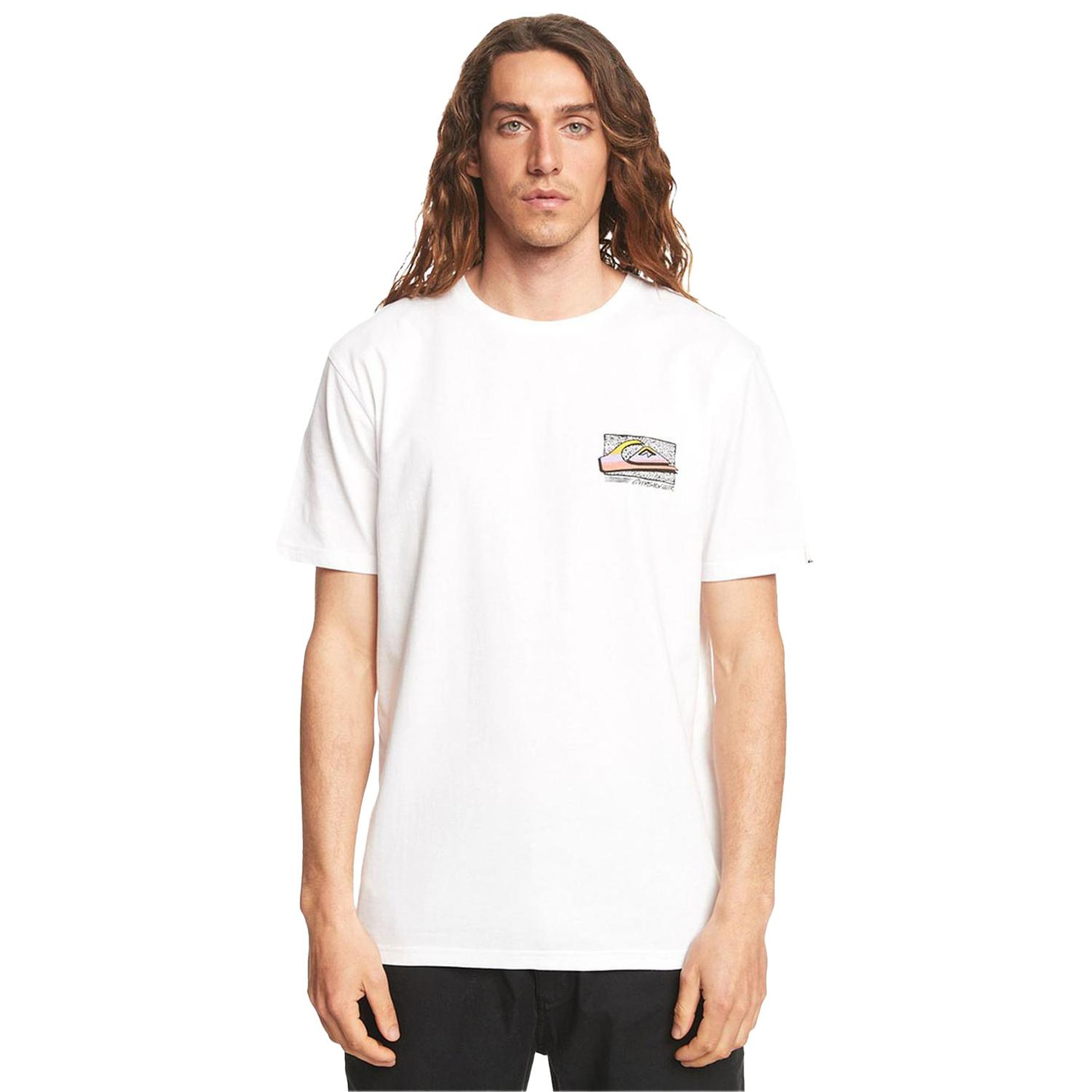 Quiksilver Retro Fade Erkek Çocuk Beyaz Tişört