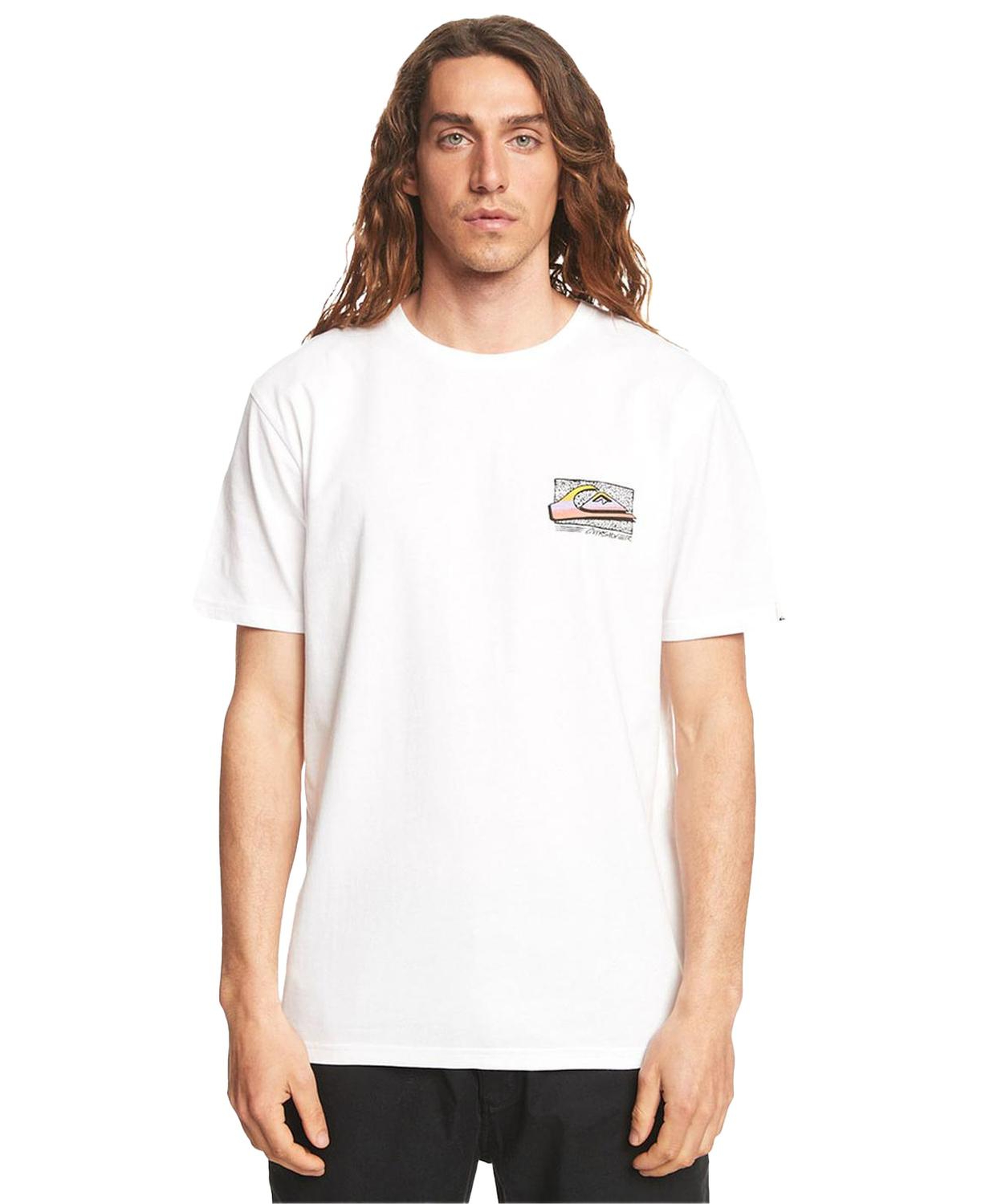 Quiksilver Retro Fade Erkek Çocuk Beyaz Tişört