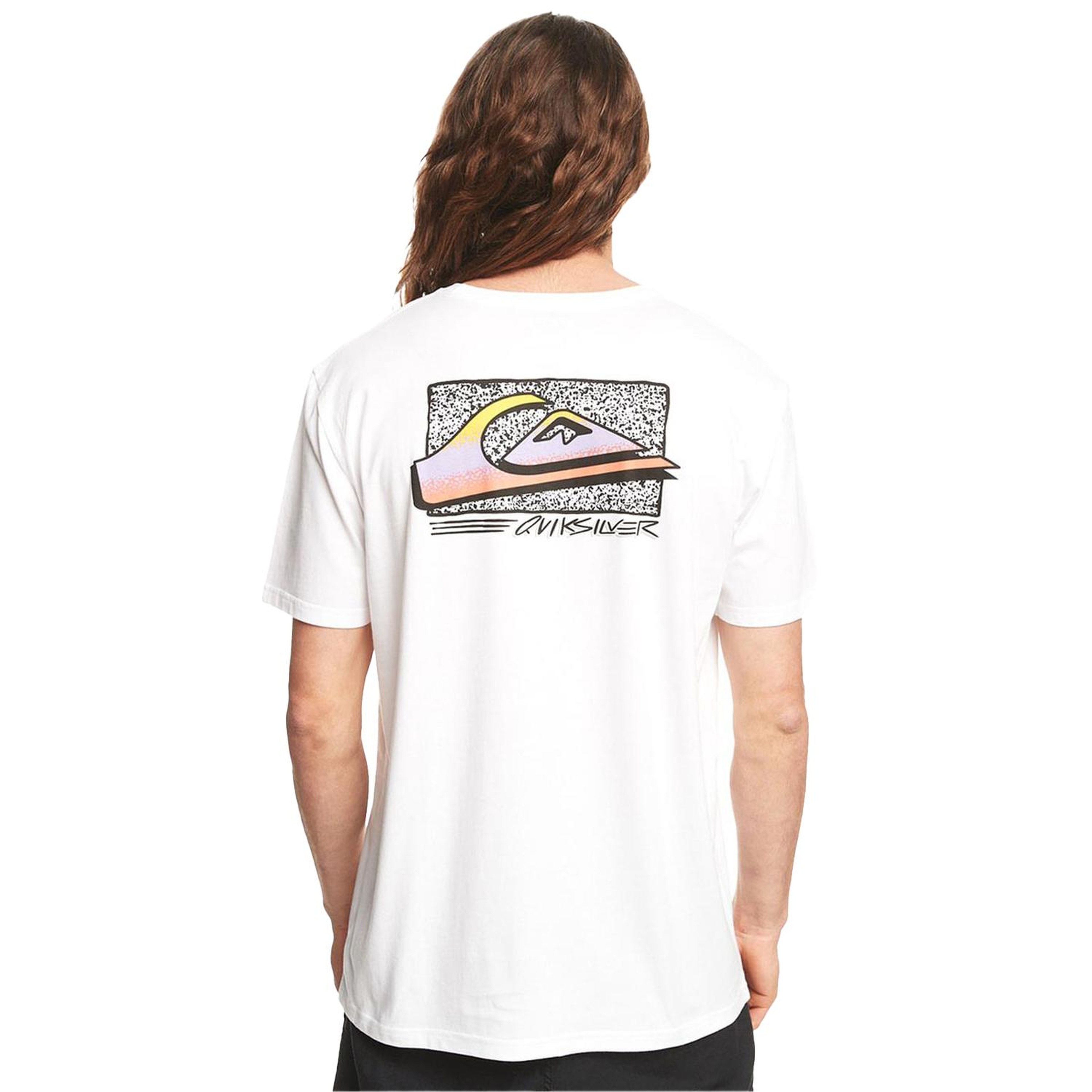 Quiksilver Retro Fade Erkek Çocuk Beyaz Tişört