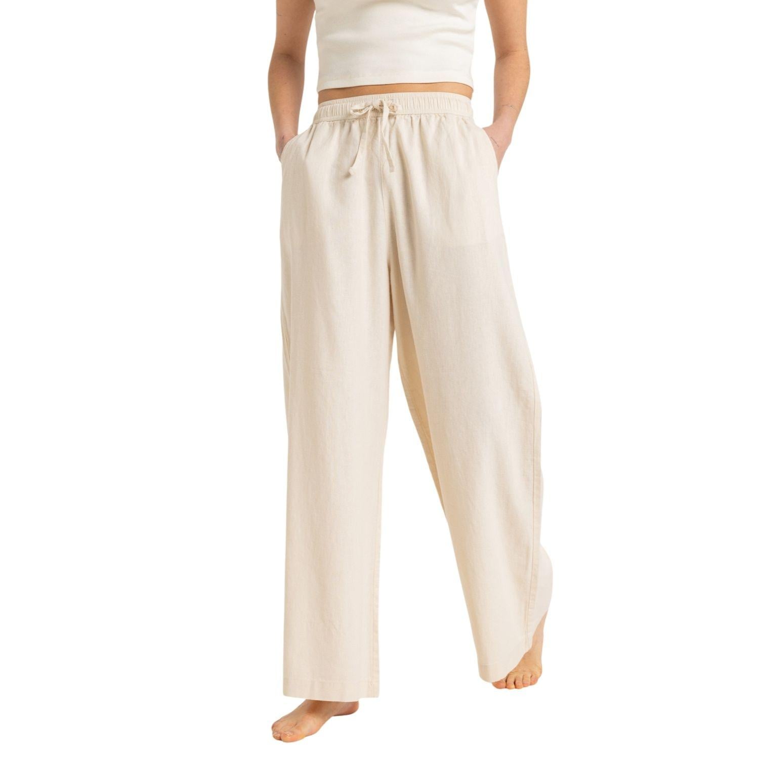 Roxy Lekeitio Break Mid Pant Kadın Bej Pantolon