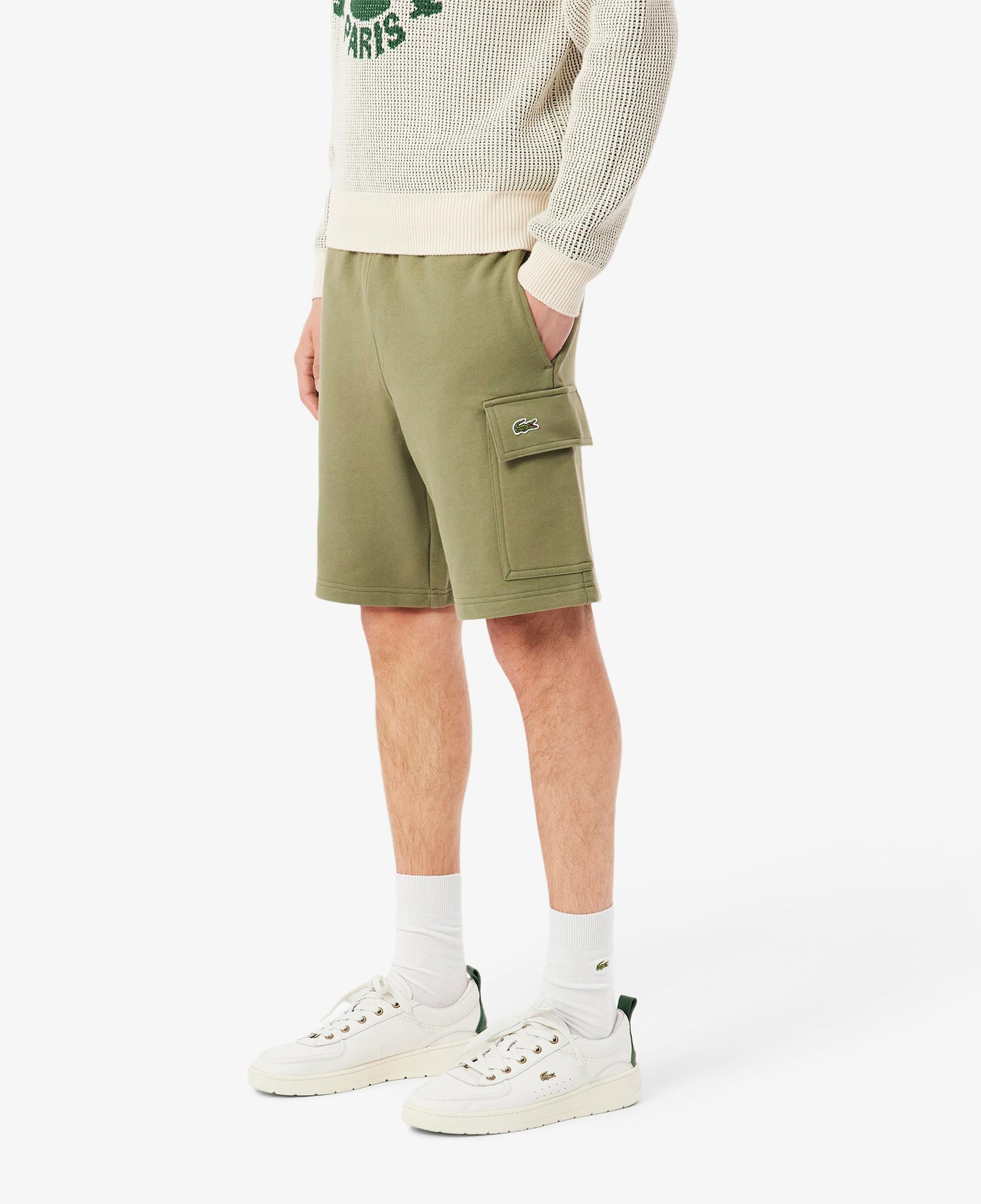 Erkek Regular Fit Haki Şort