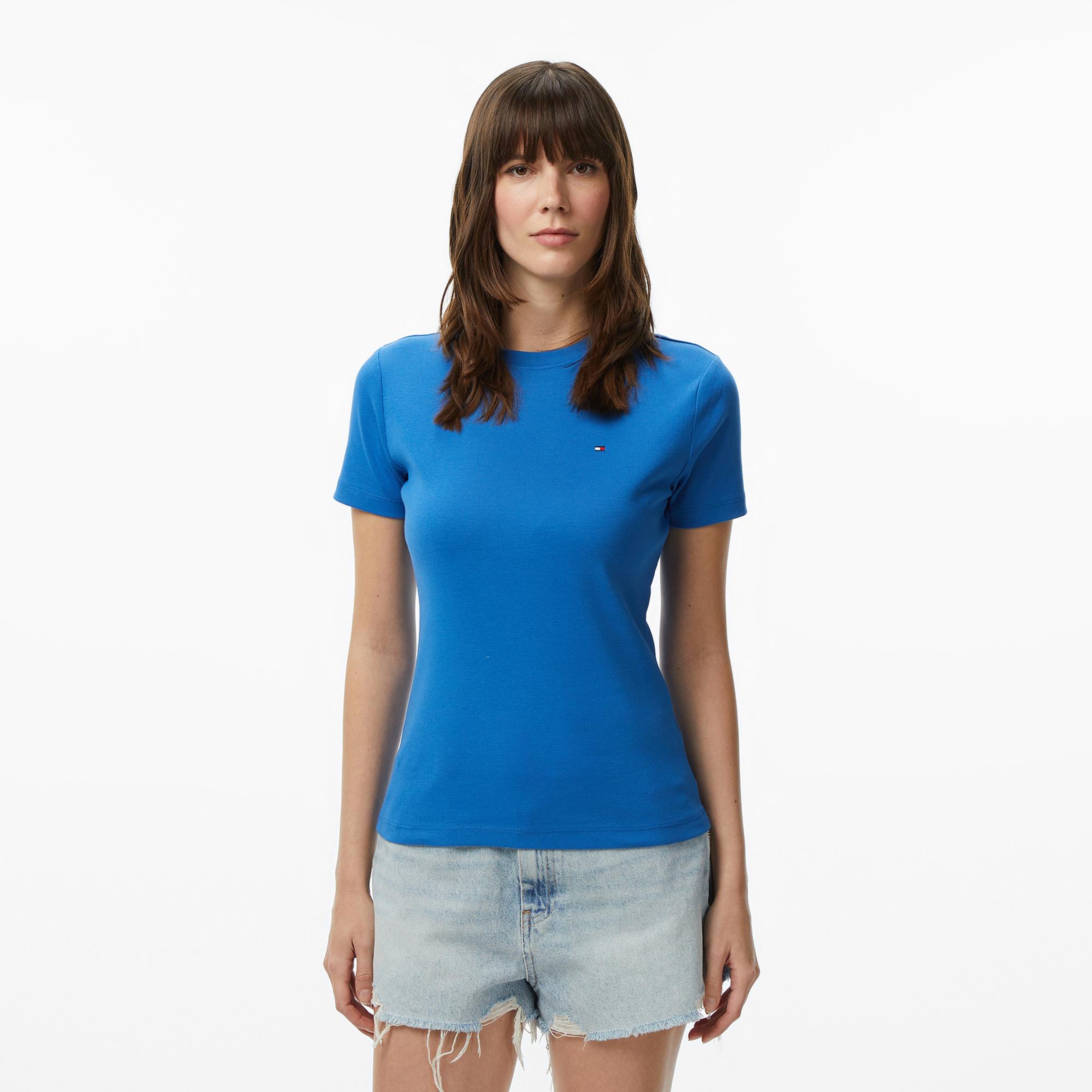 Tommy Hilfiger Cody Kadın Mavi T-Shirt