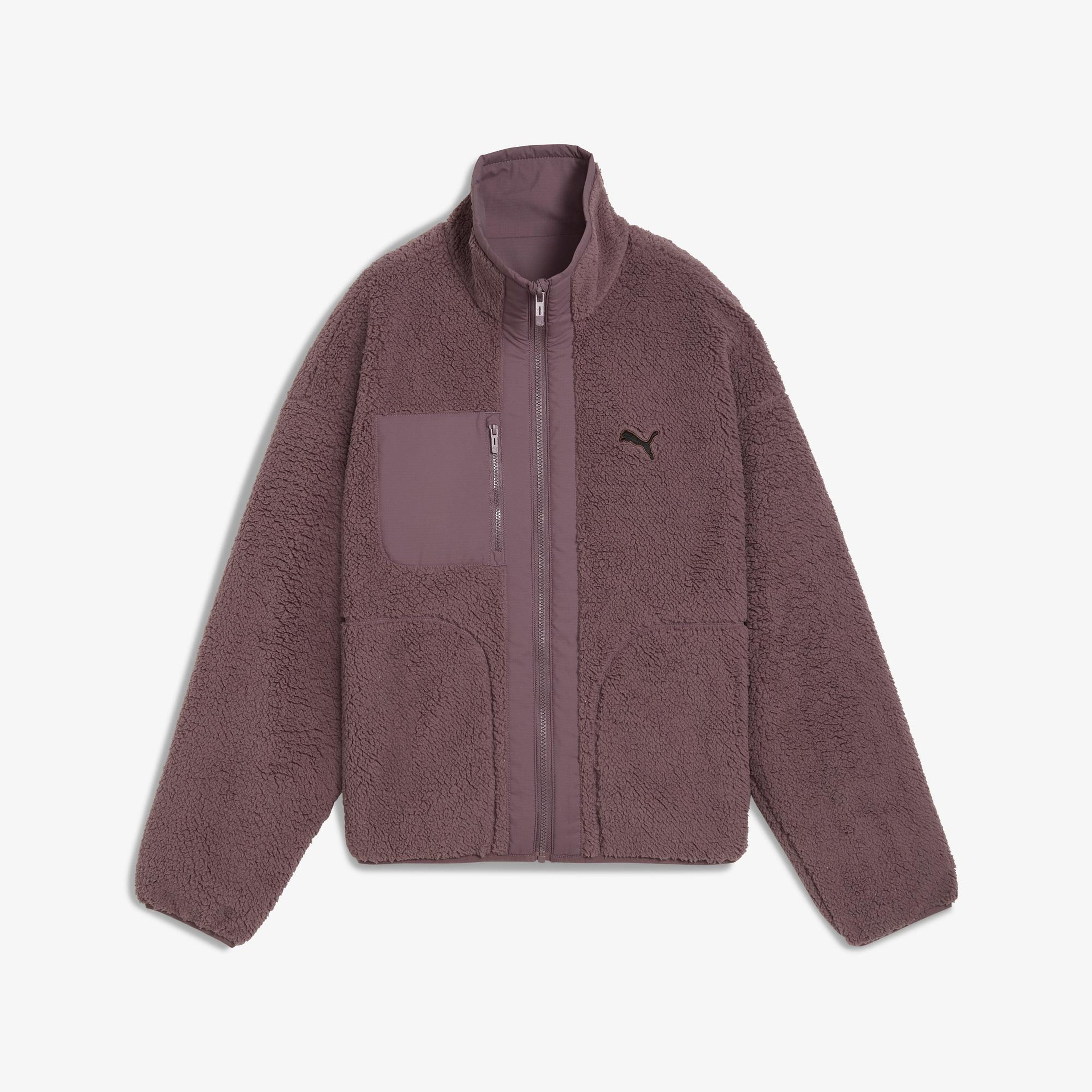 Puma Reversible Kadın Mor Ceket