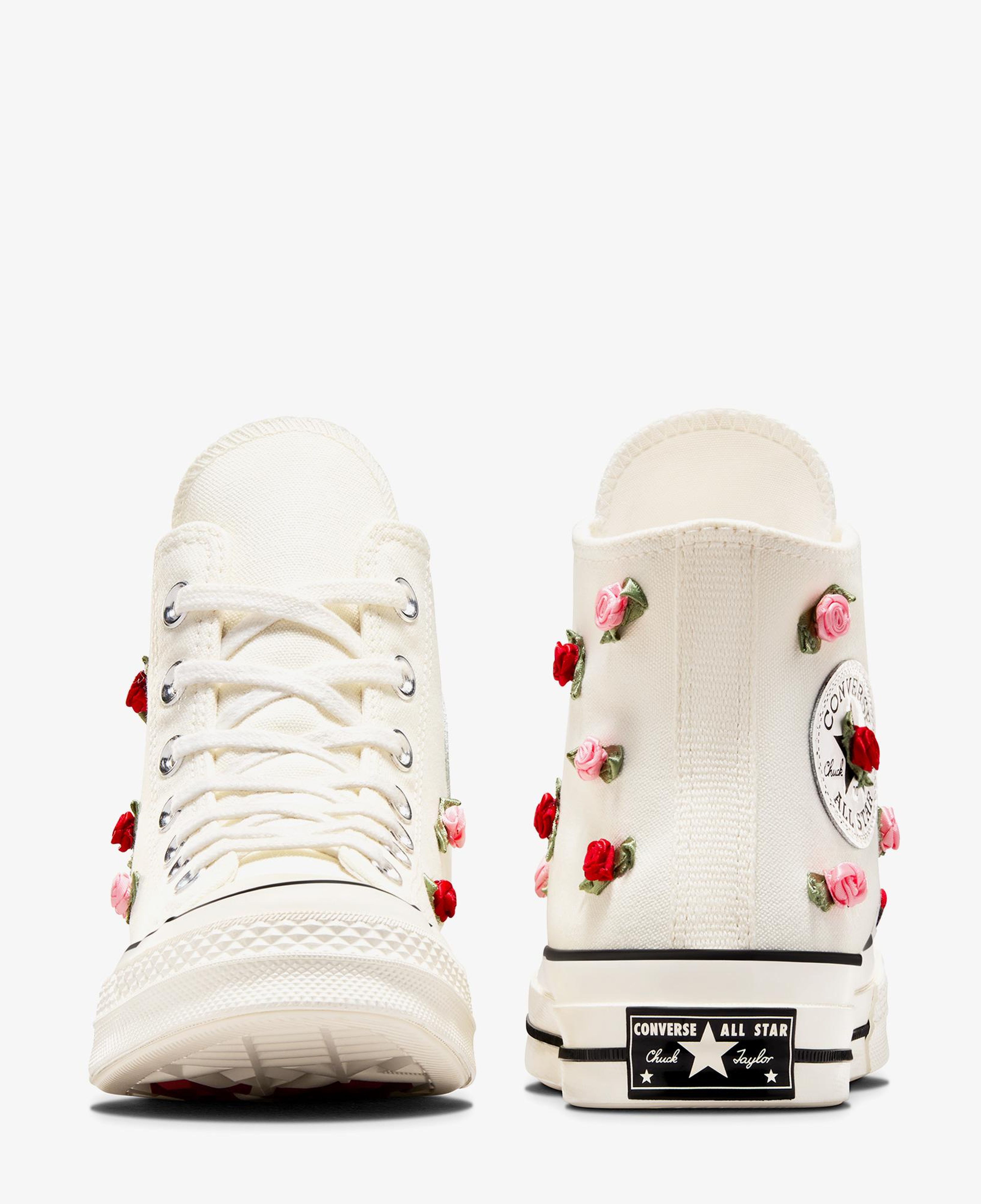 Converse Chuck 70 Roses Unisex Krem Sneaker