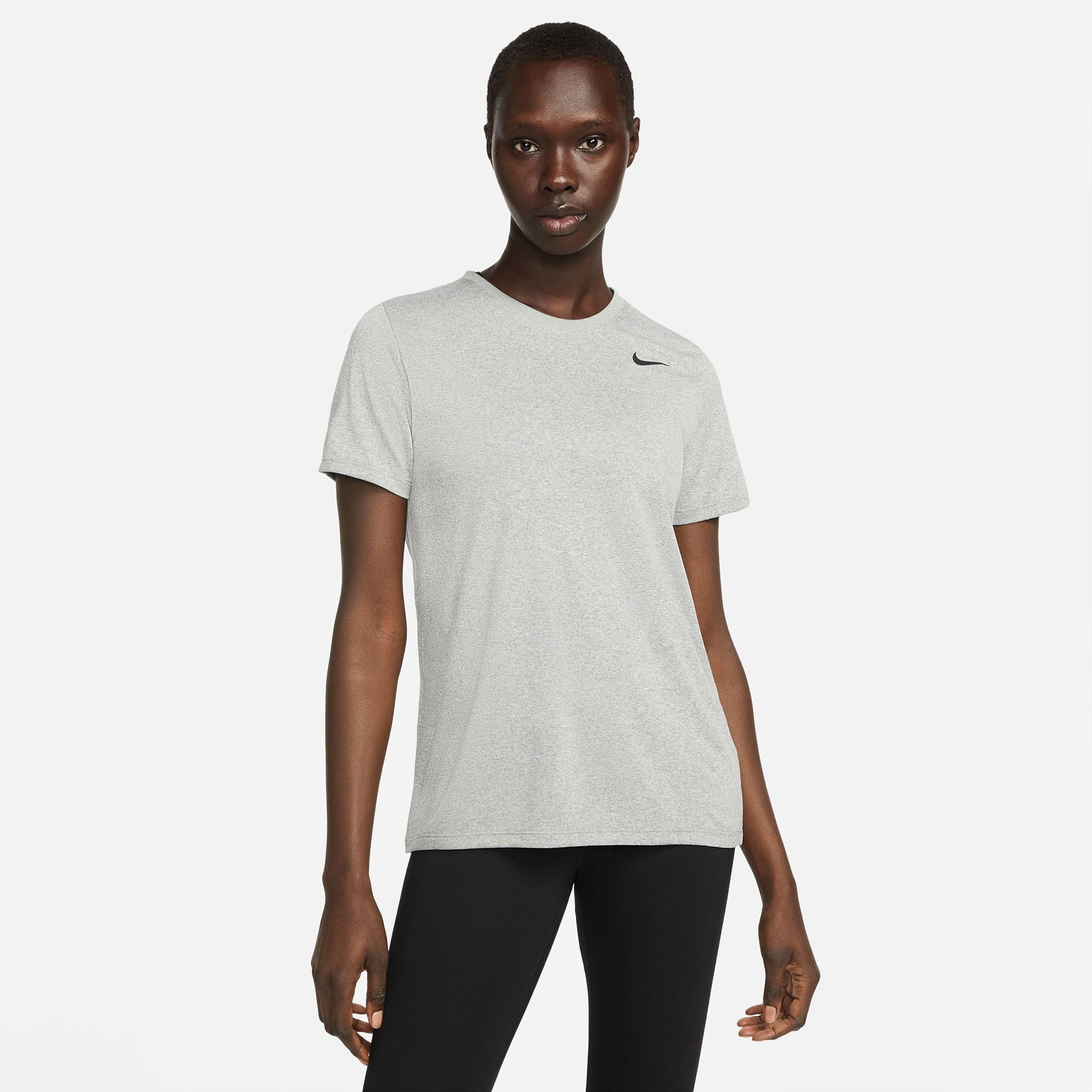 Nike Dri-Fit Kadın Gri T-Shirt
