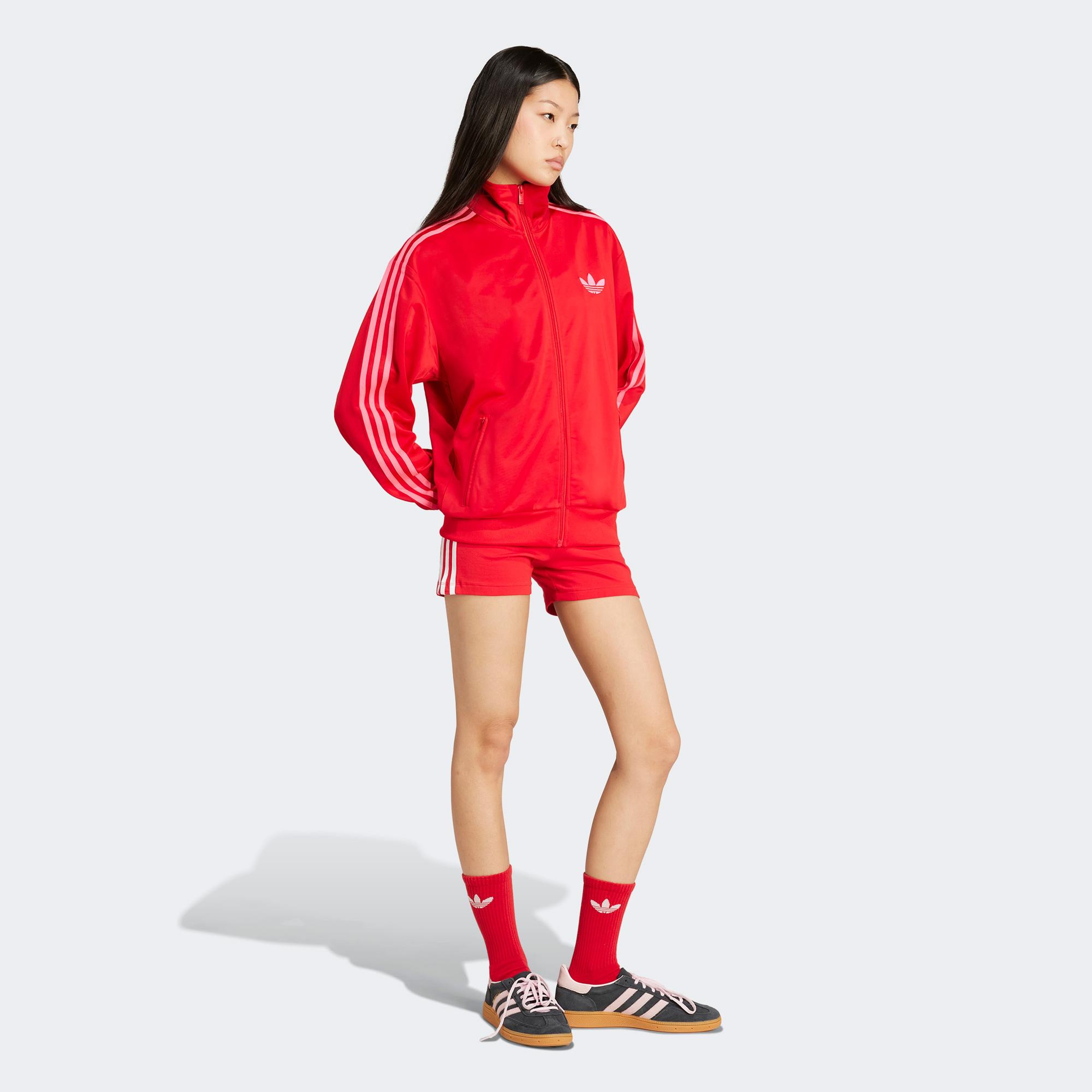 adidas Firebird Kadın Kırmızı Eşofman Üstü