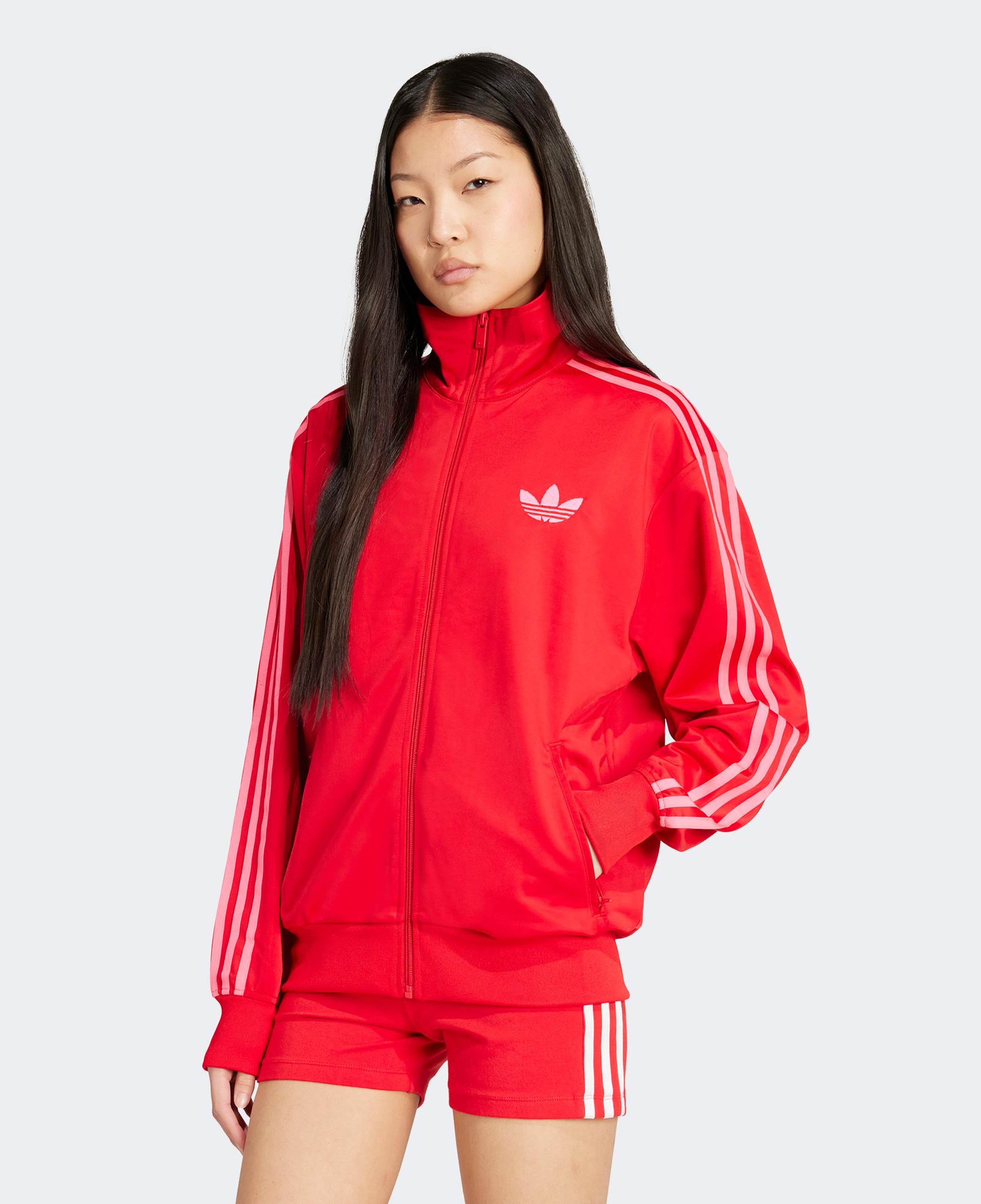 adidas Firebird Kadın Kırmızı Eşofman Üstü