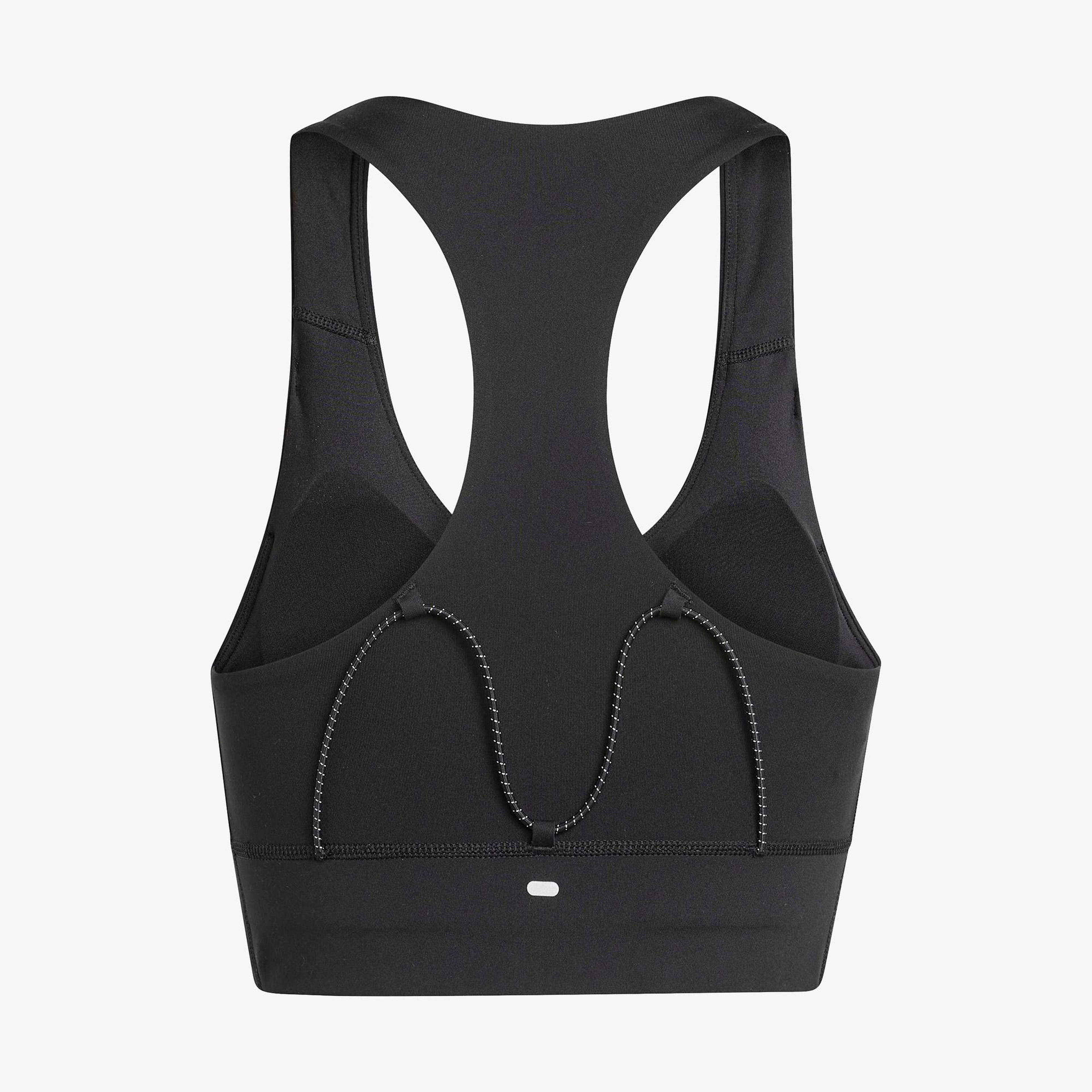 adidas Adi365 Running Cepli Orta Destekli Kadın Siyah Antrenman Bra