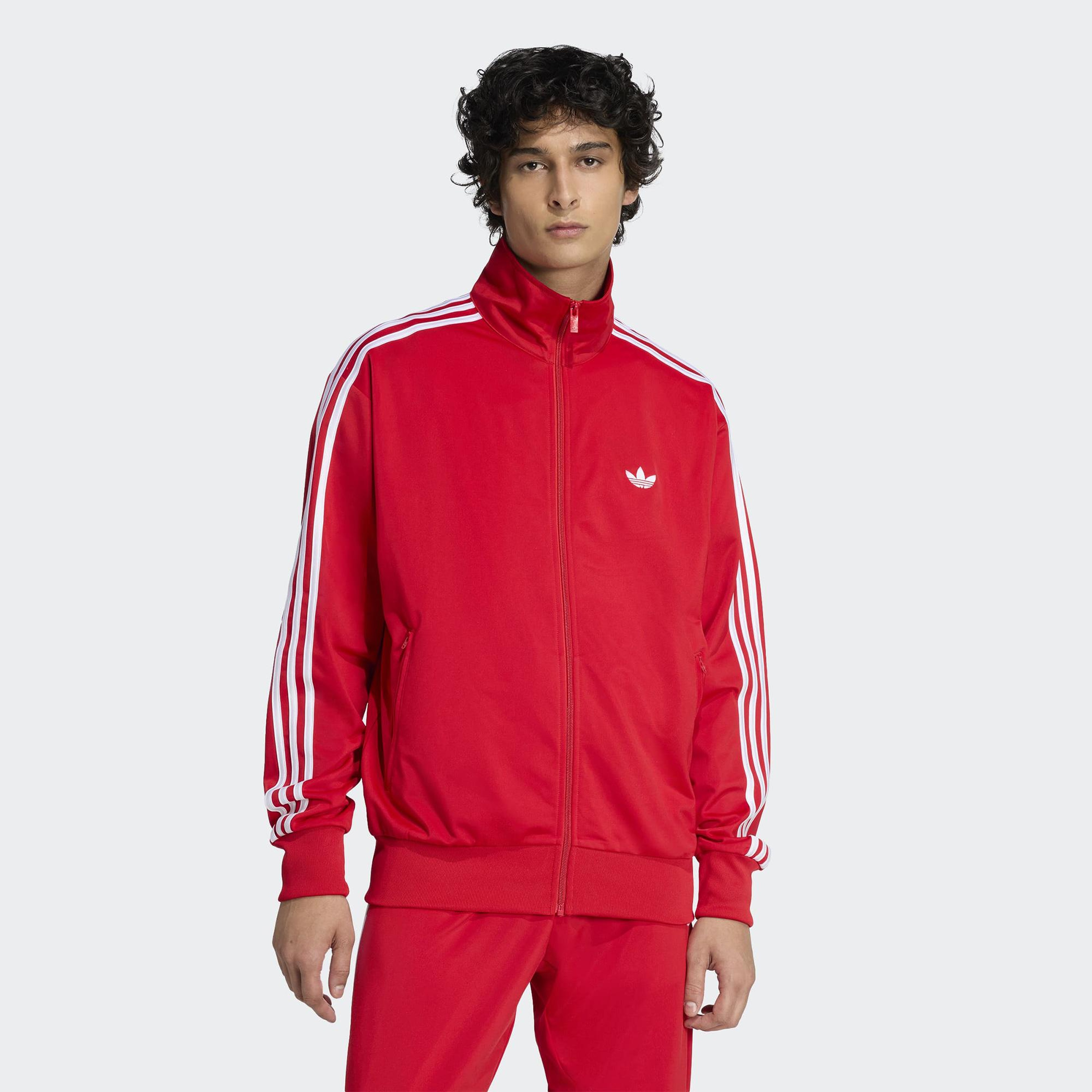 adidas Firebird Erkek Pembe Eşofman Üstü