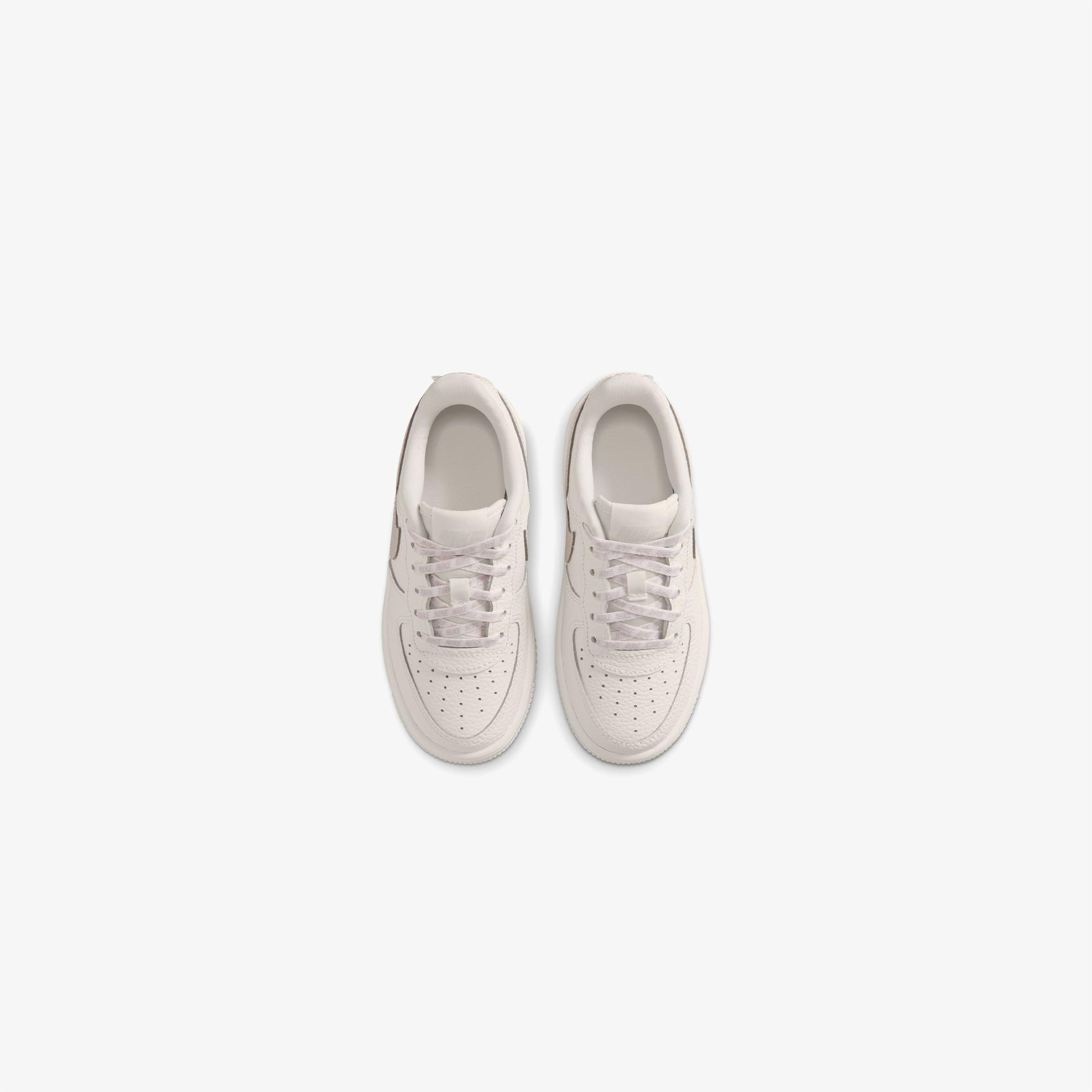 Nike Force 1 Low Çocuk Krem Rengi Spor Ayakkabı