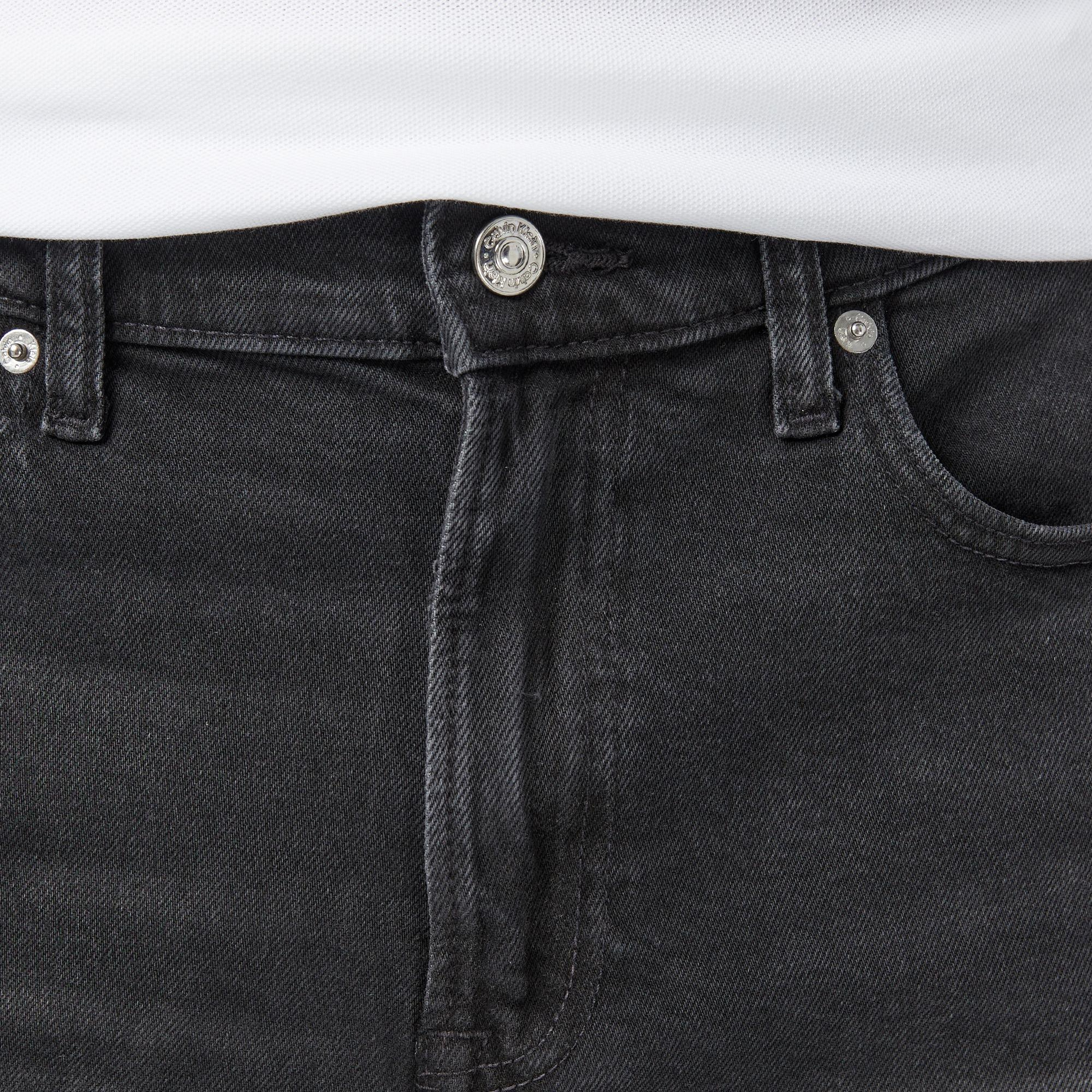Calvin Klein Slim Taper Erkek Siyah Jean