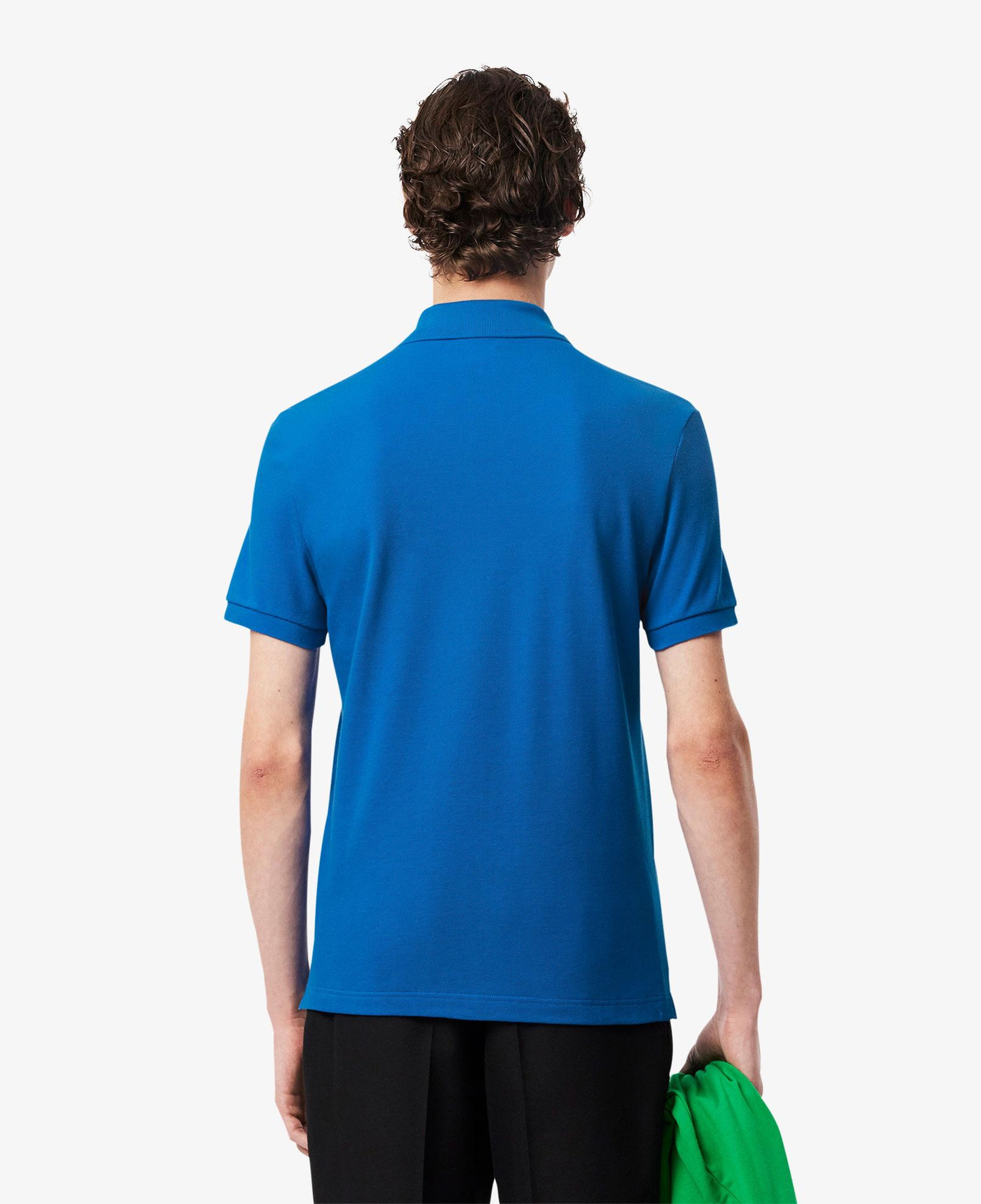 L.12.12 Erkek Slim Fit Mavi Polo