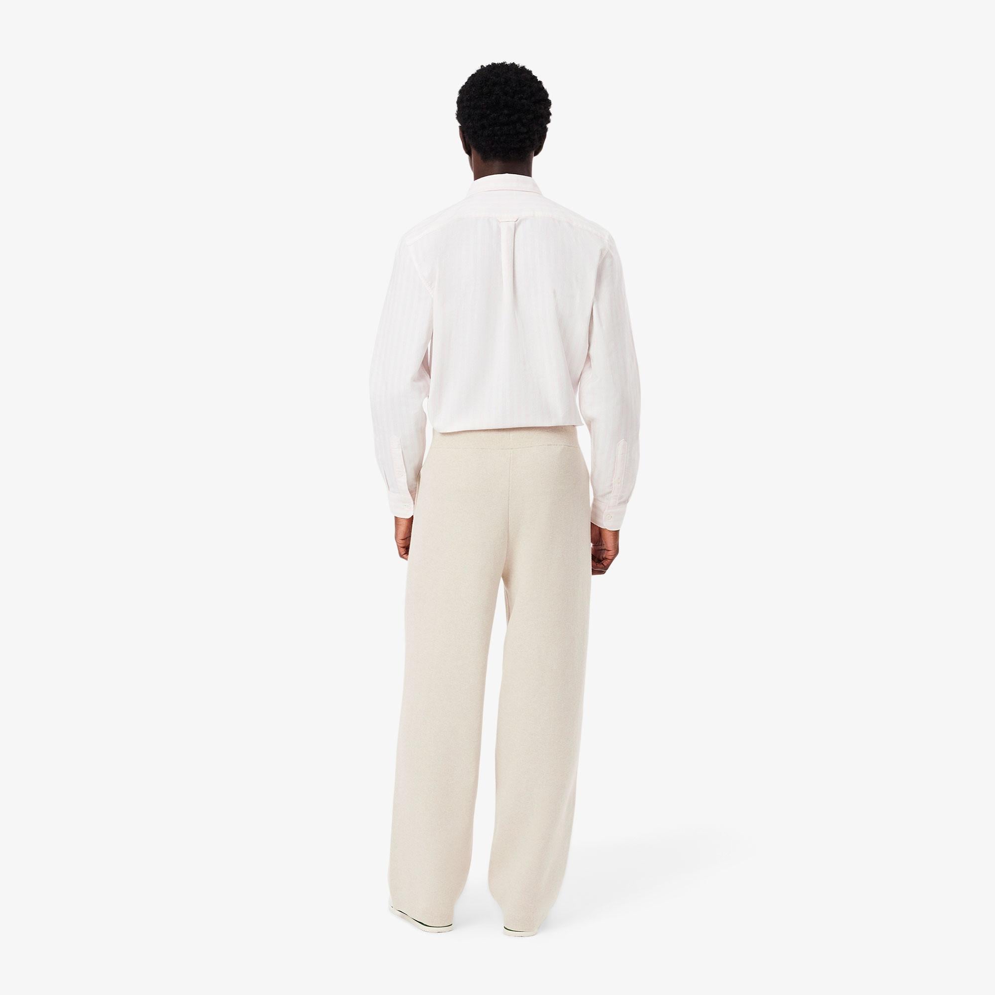 Erkek Loose Fit Bej Eşofman Altı