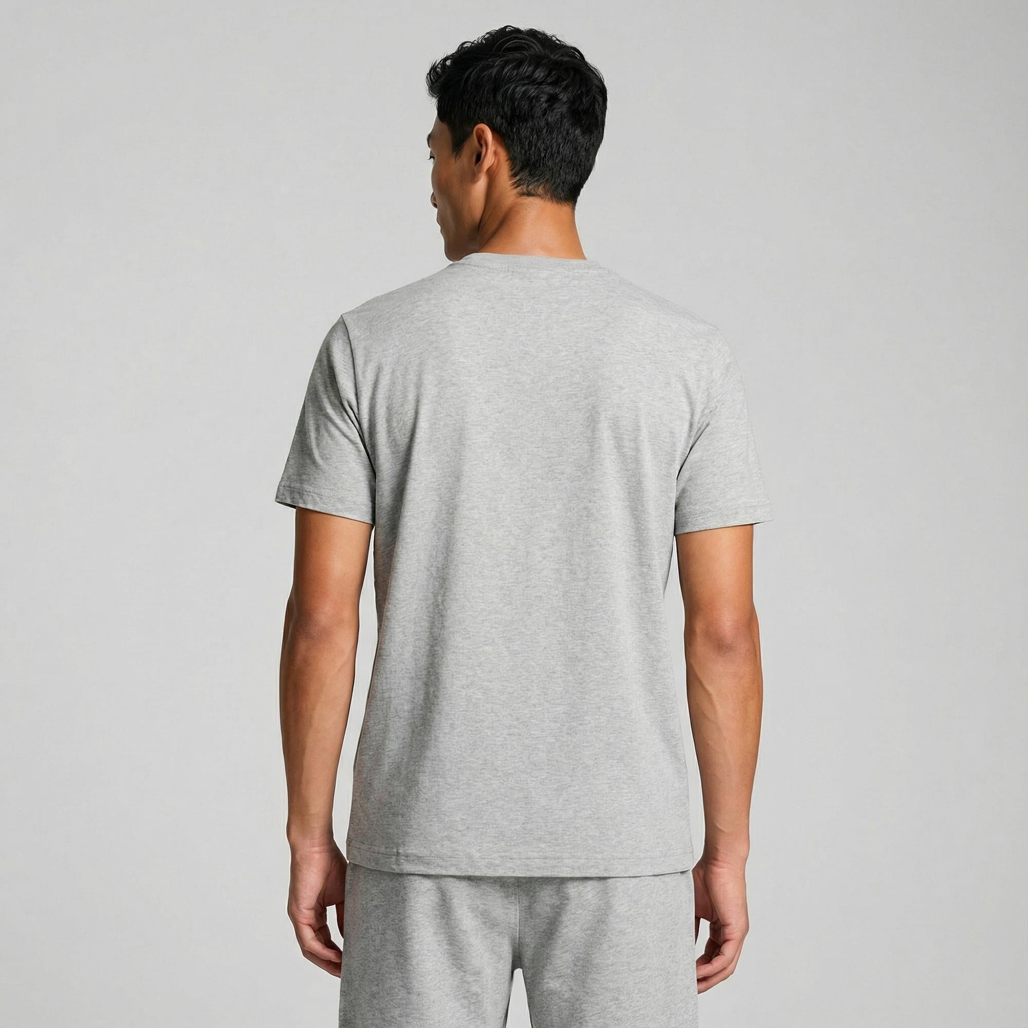 Puma Elevated Erkek Gri T-Shirt