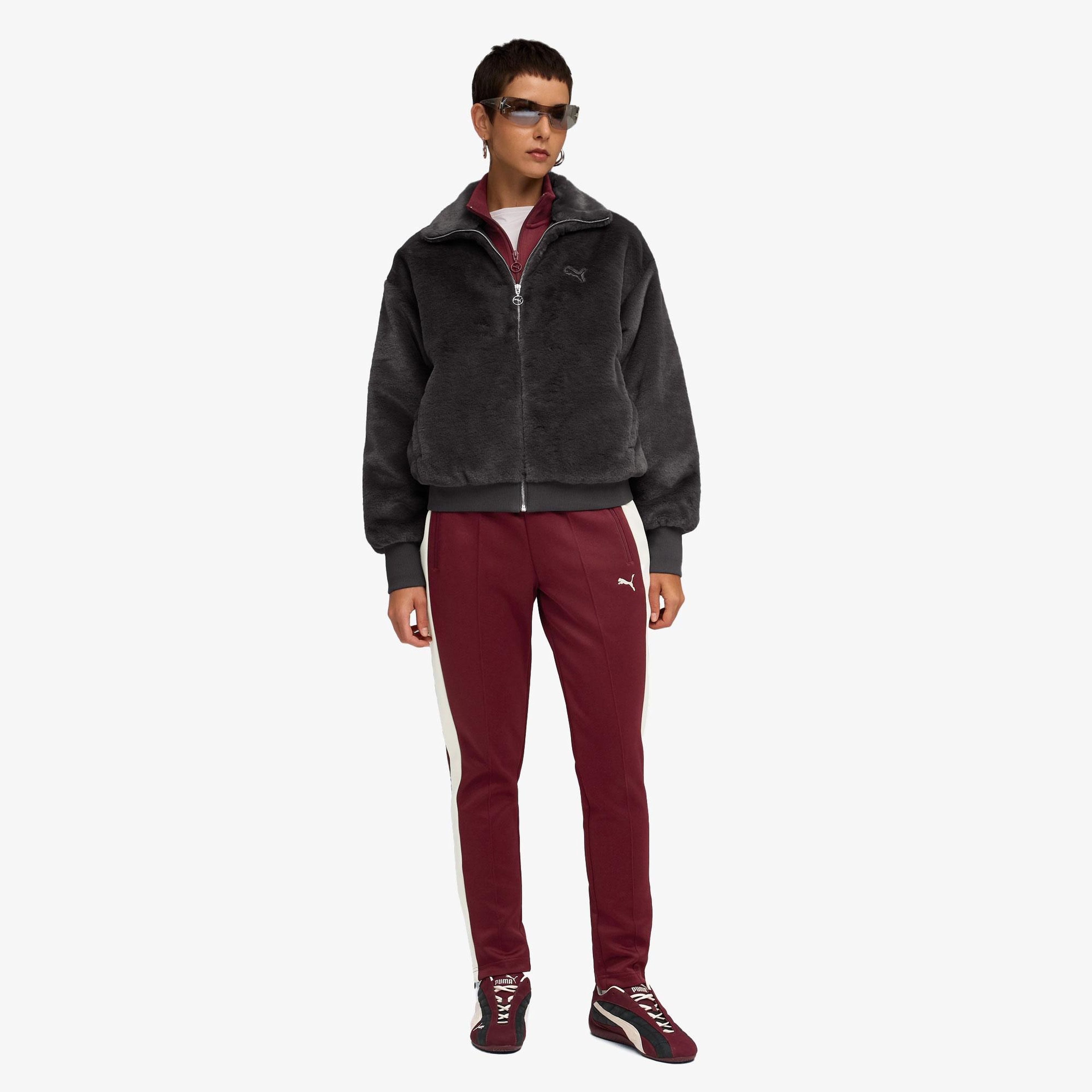 Puma Wardrobe Essentials Relaxed Kadın Gri Ceket