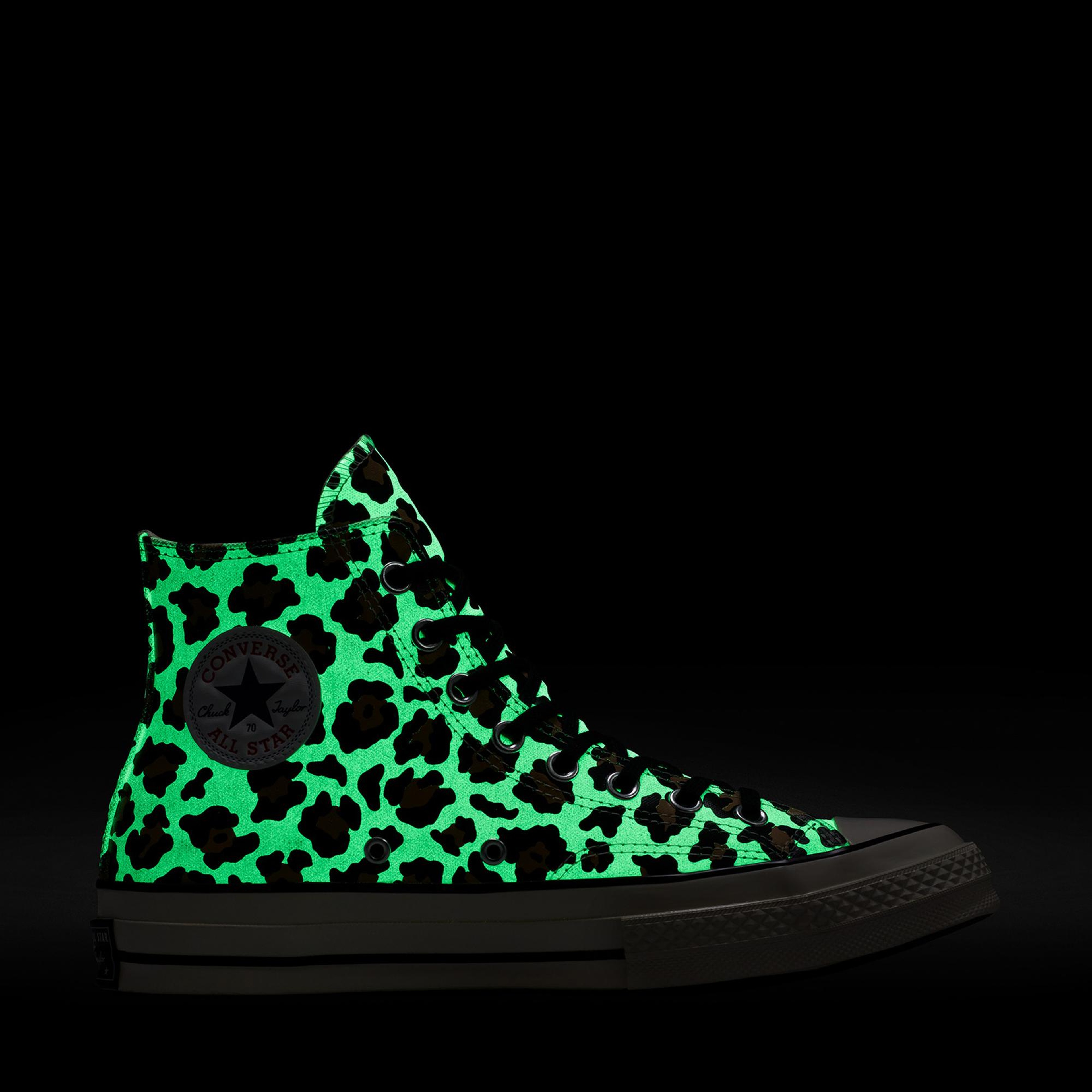 Converse Chuck 70 Leopard Print Unisex Krem Sneaker